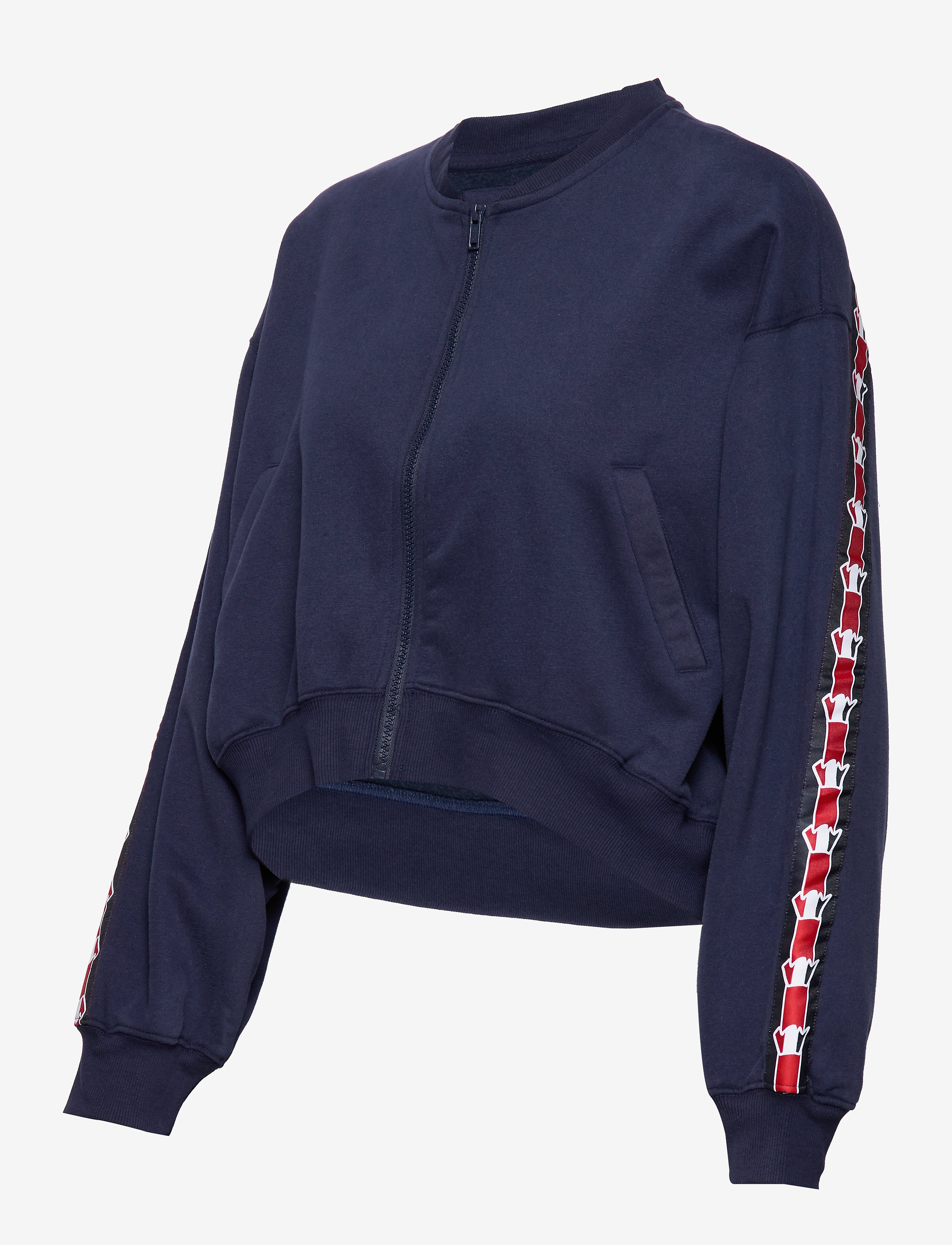 Svea - Violet Zip Sweat - blue - 2