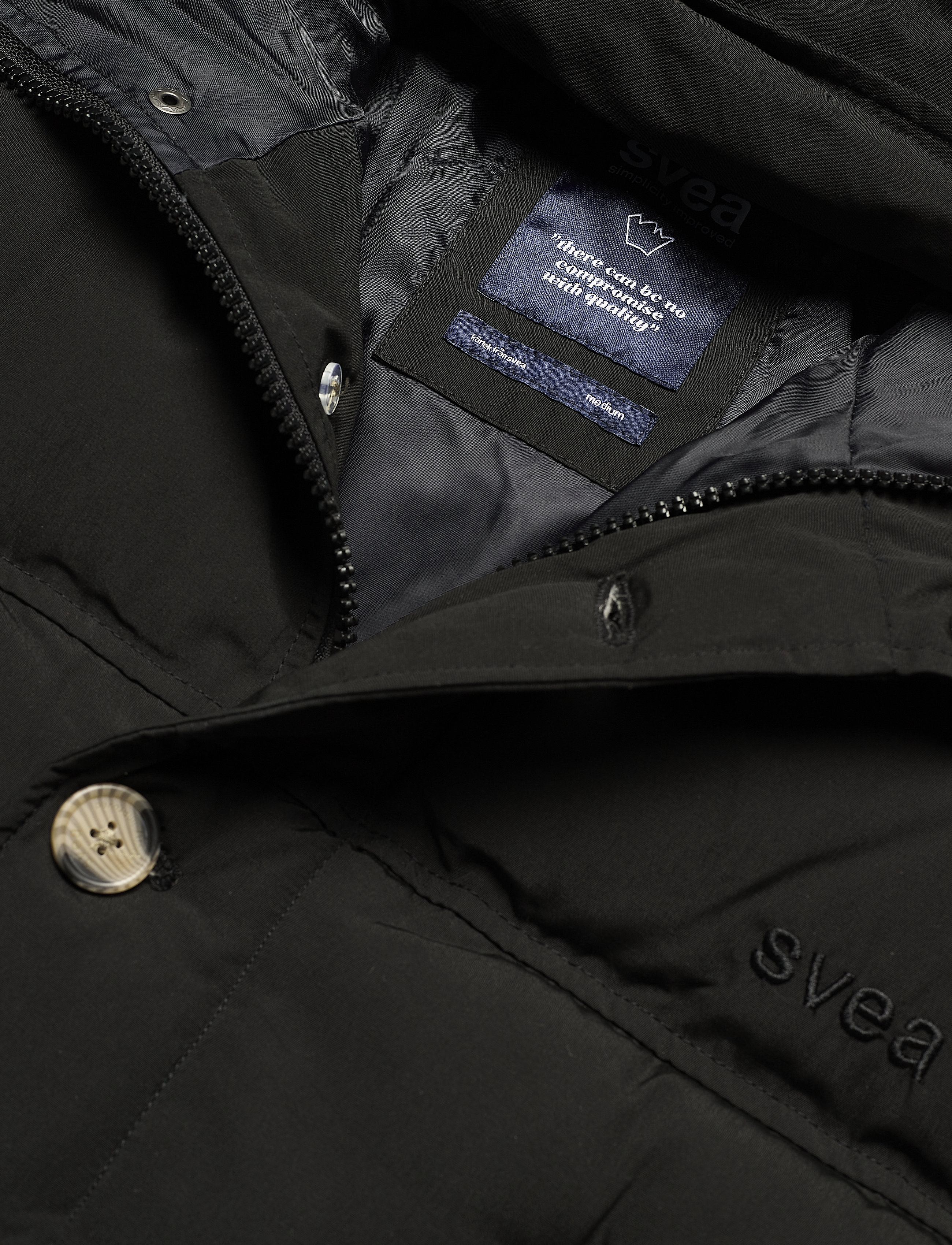 Svea - Carter Jacket - parkasjackor - black - 4