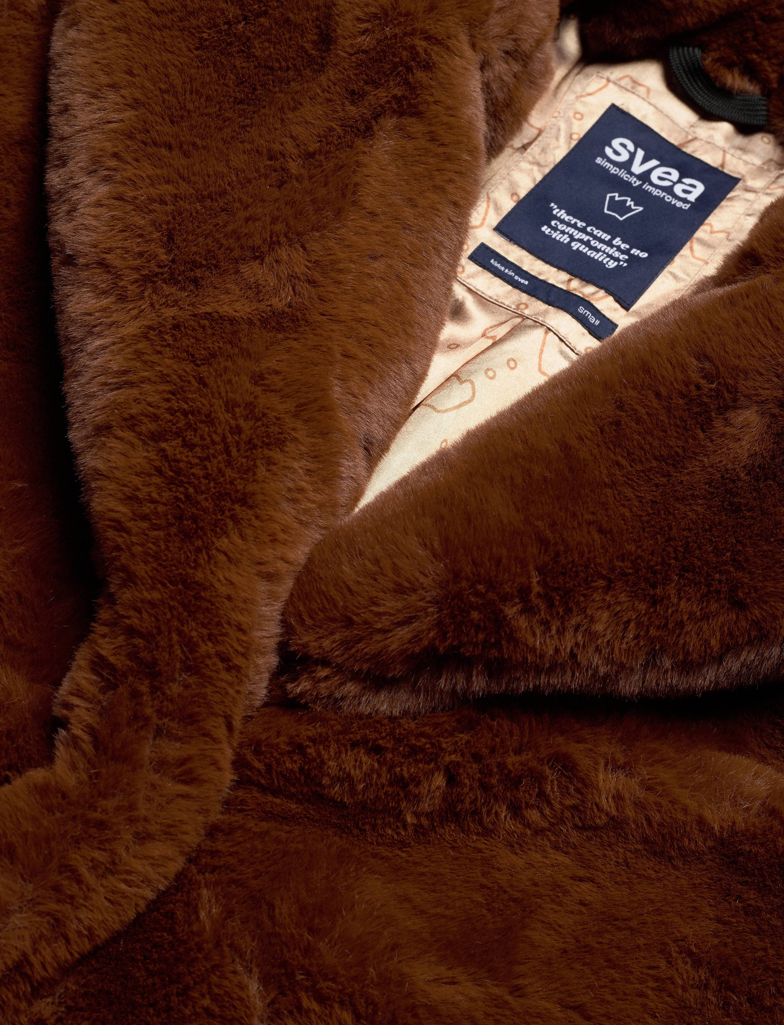 Svea - Jackie coat - brown - 2