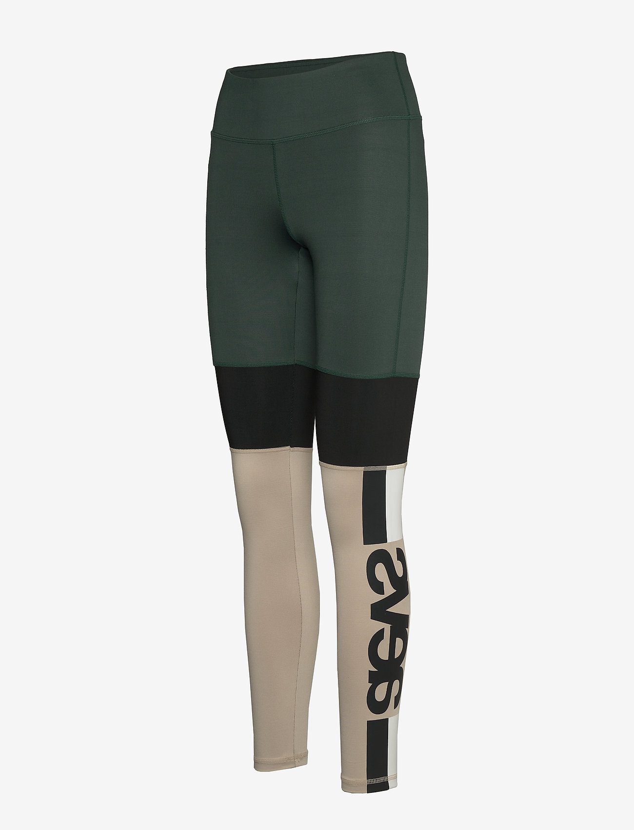 Svea - Hilde Tights - green/beige - 2