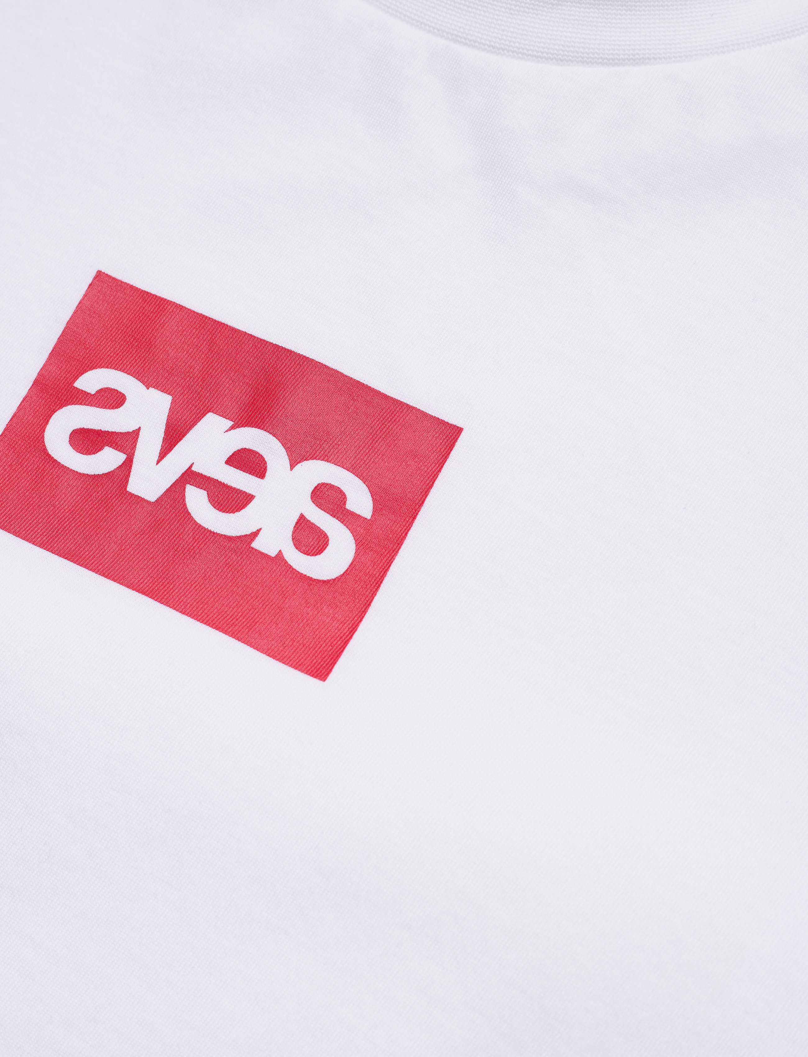 Svea - Everyday Square Logo Tee - white - 2