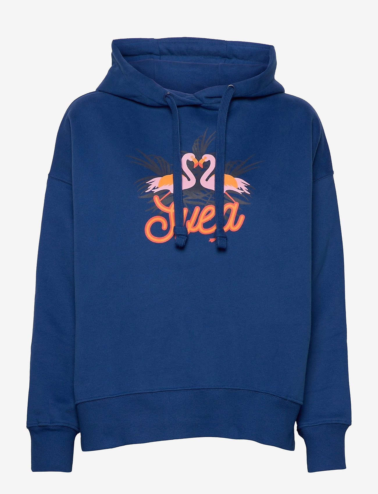 Svea - Flamingo Hood - hettegensere - blue - 0