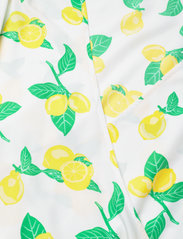 Svea - Wrap Dress - white/lemon - 2