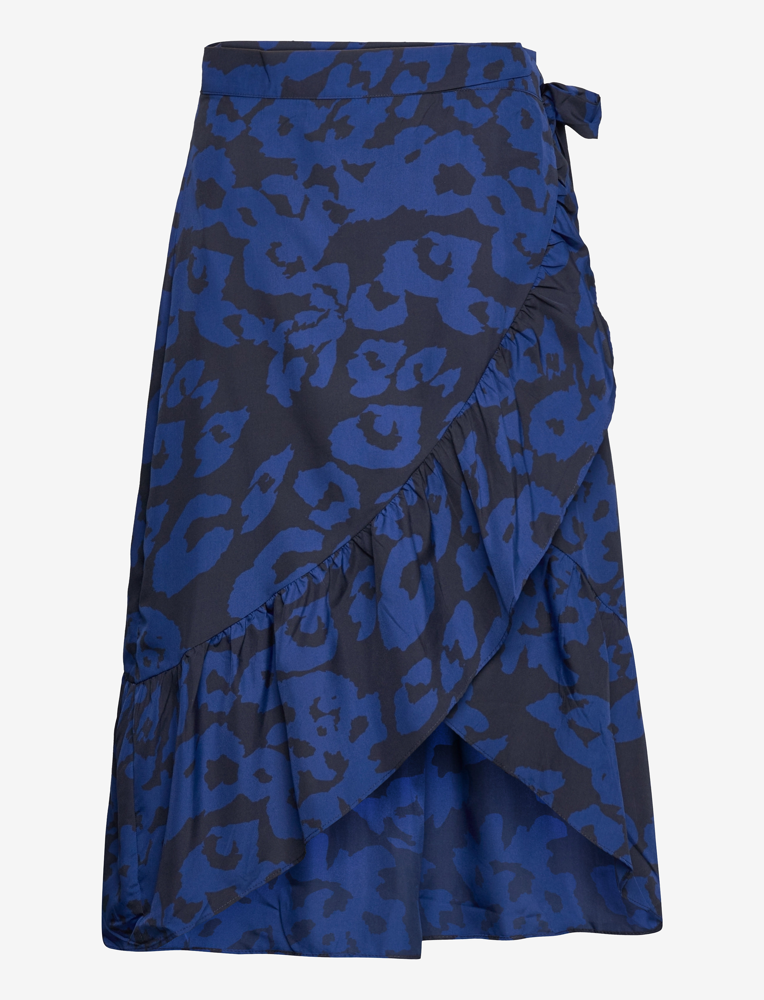 Wrap Skirt - BLUE LEO