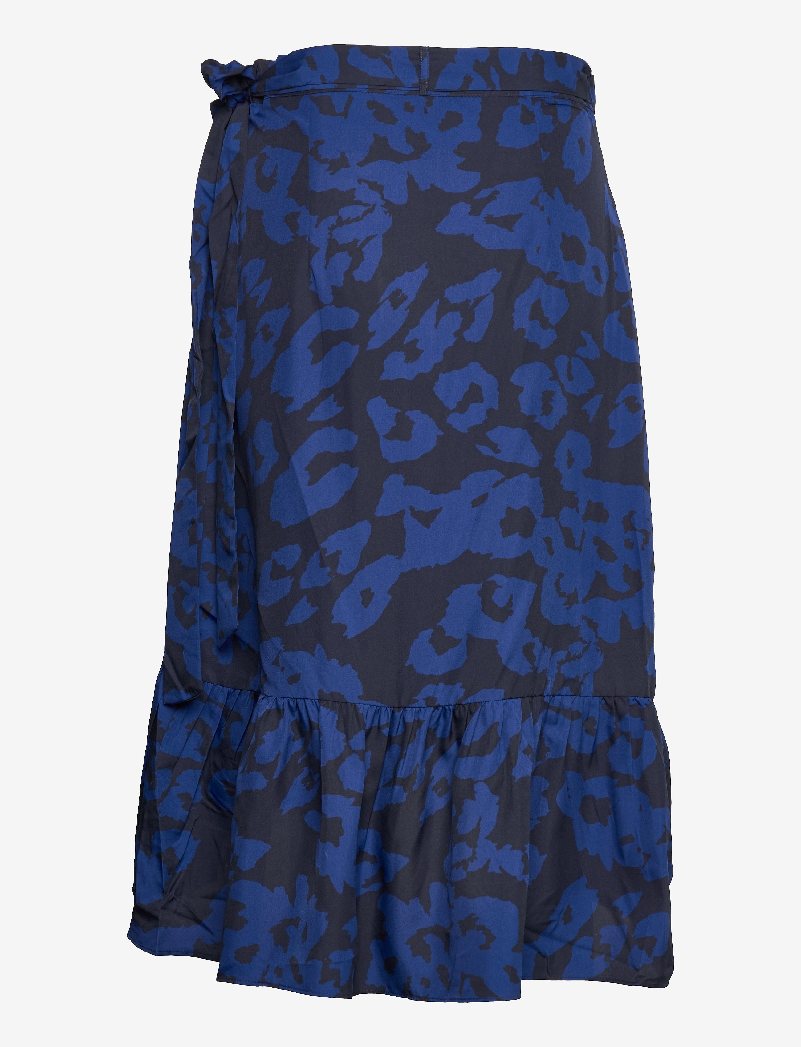 Svea - Wrap Skirt - wrap skirts - blue leo - 1
