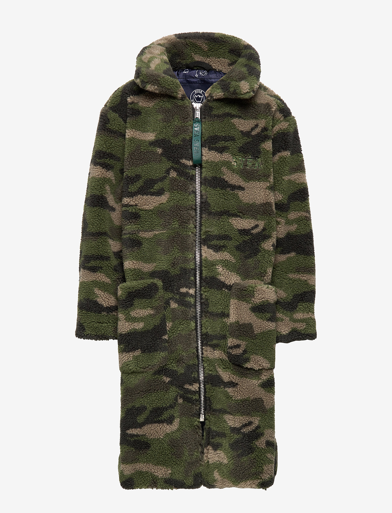 Svea - Pile JR Coat - camo print - 1