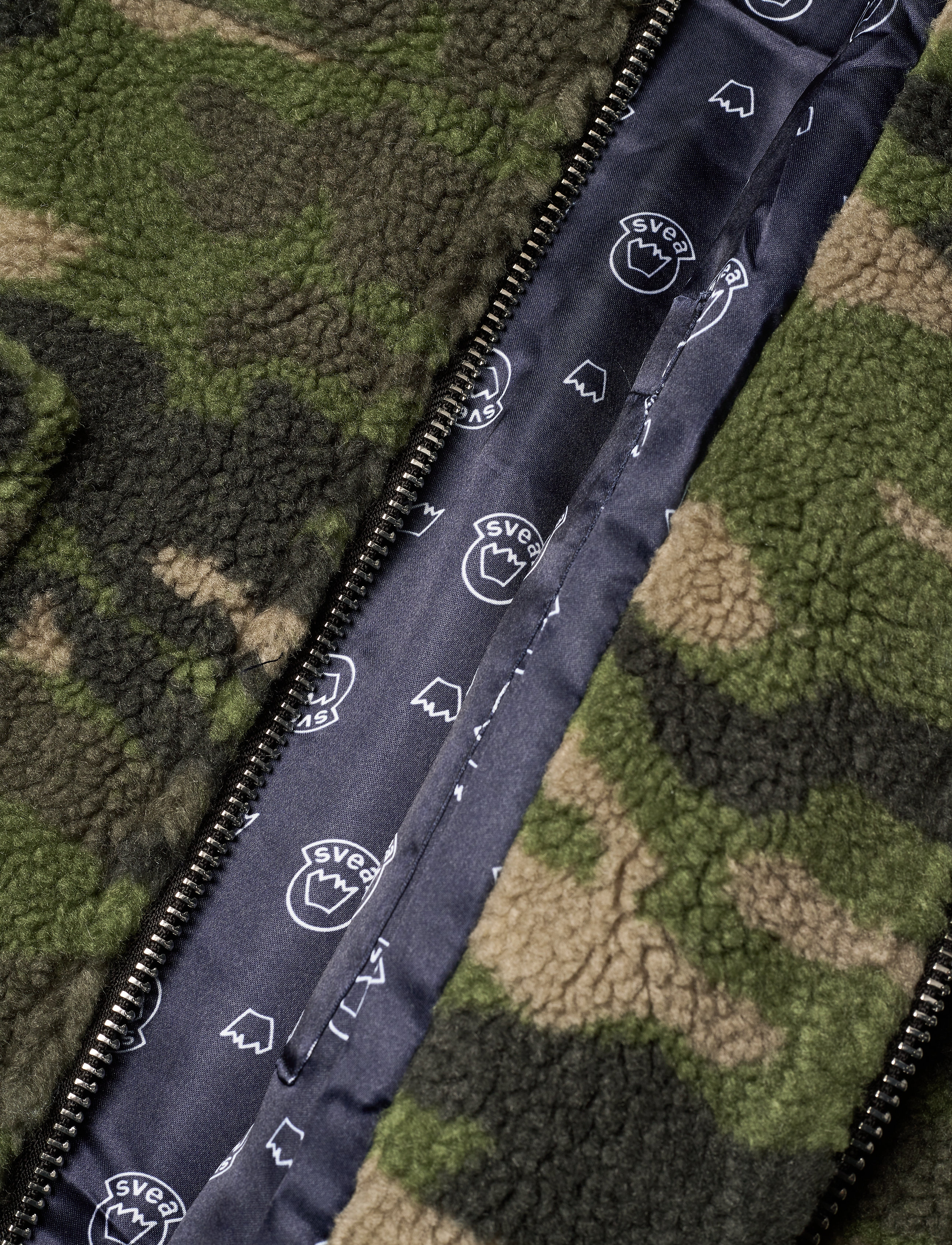 Svea - Pile JR Coat - camo print - 5