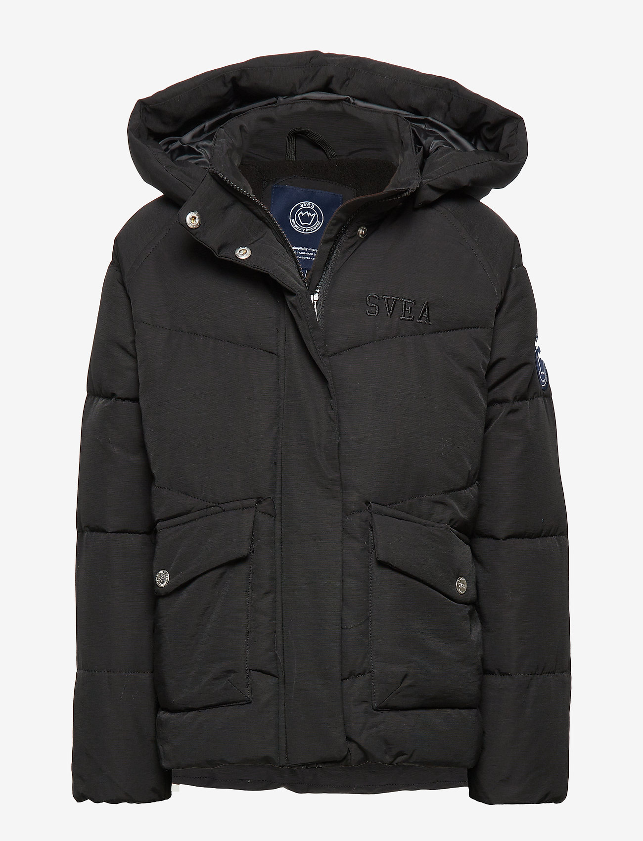 Svea - Short Padded JR Jacket - black - 0