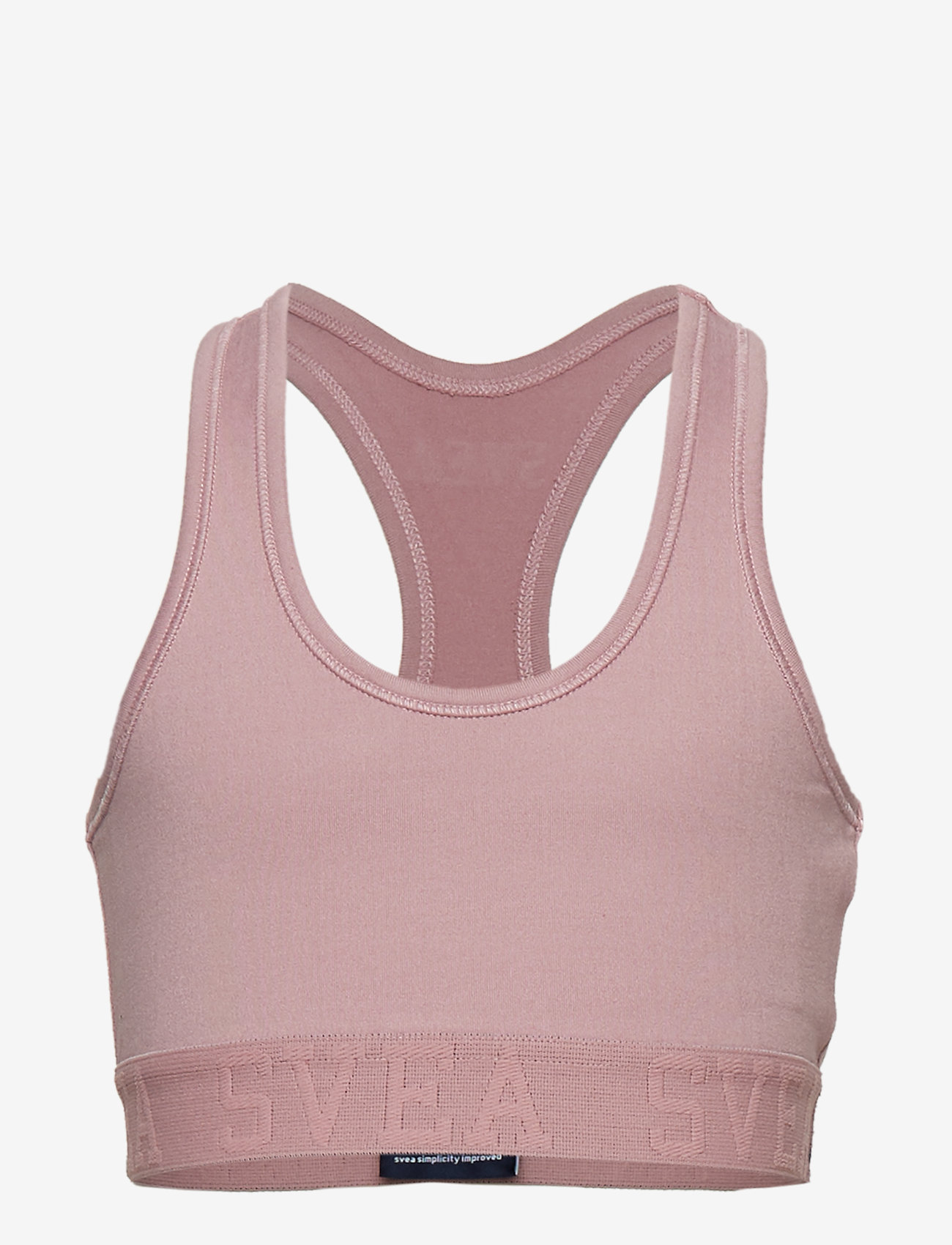 Svea - 2 STRIPE JR BRA - soft pink - 0