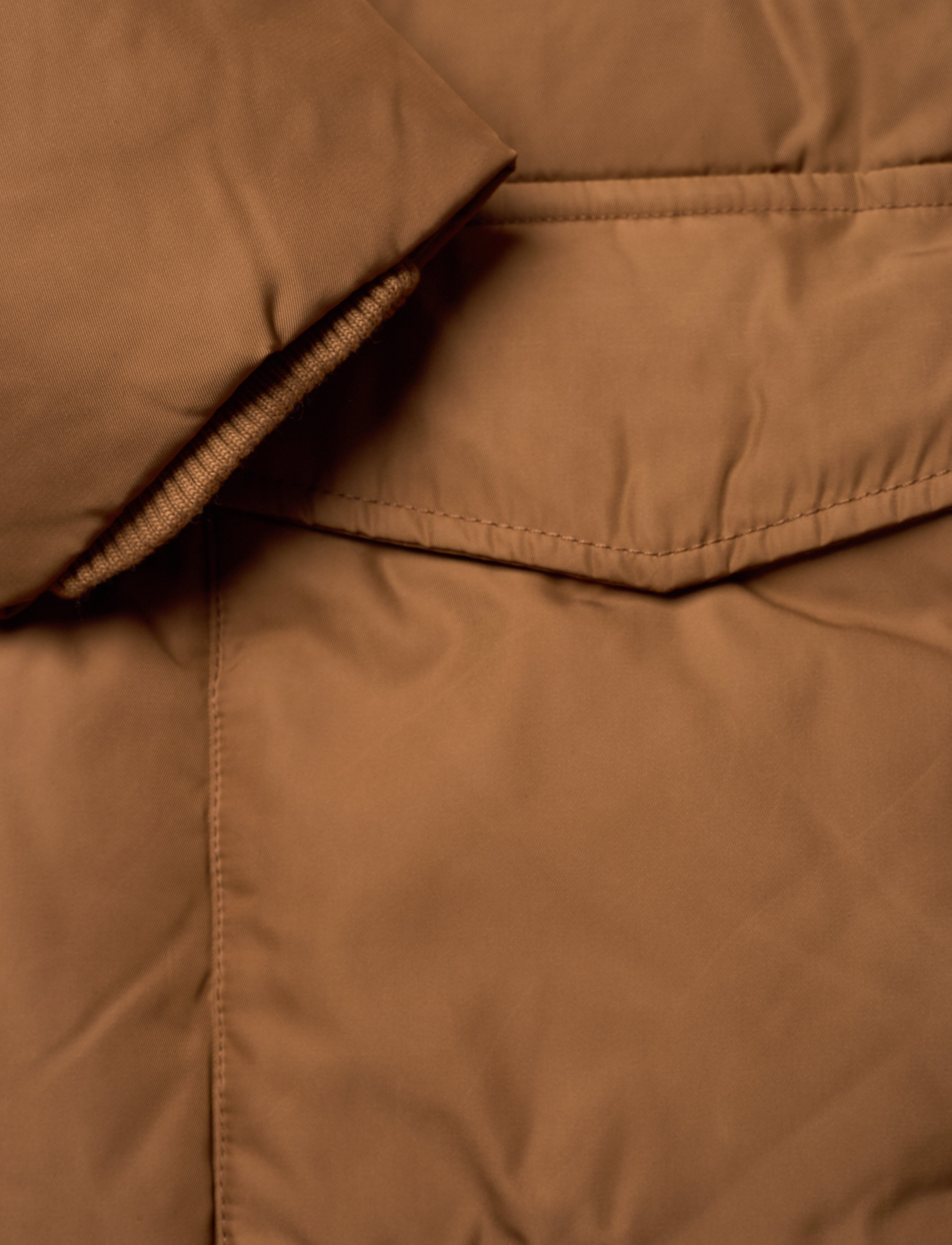 Svea - Big Front Pocket Long Jacket - beige - 5
