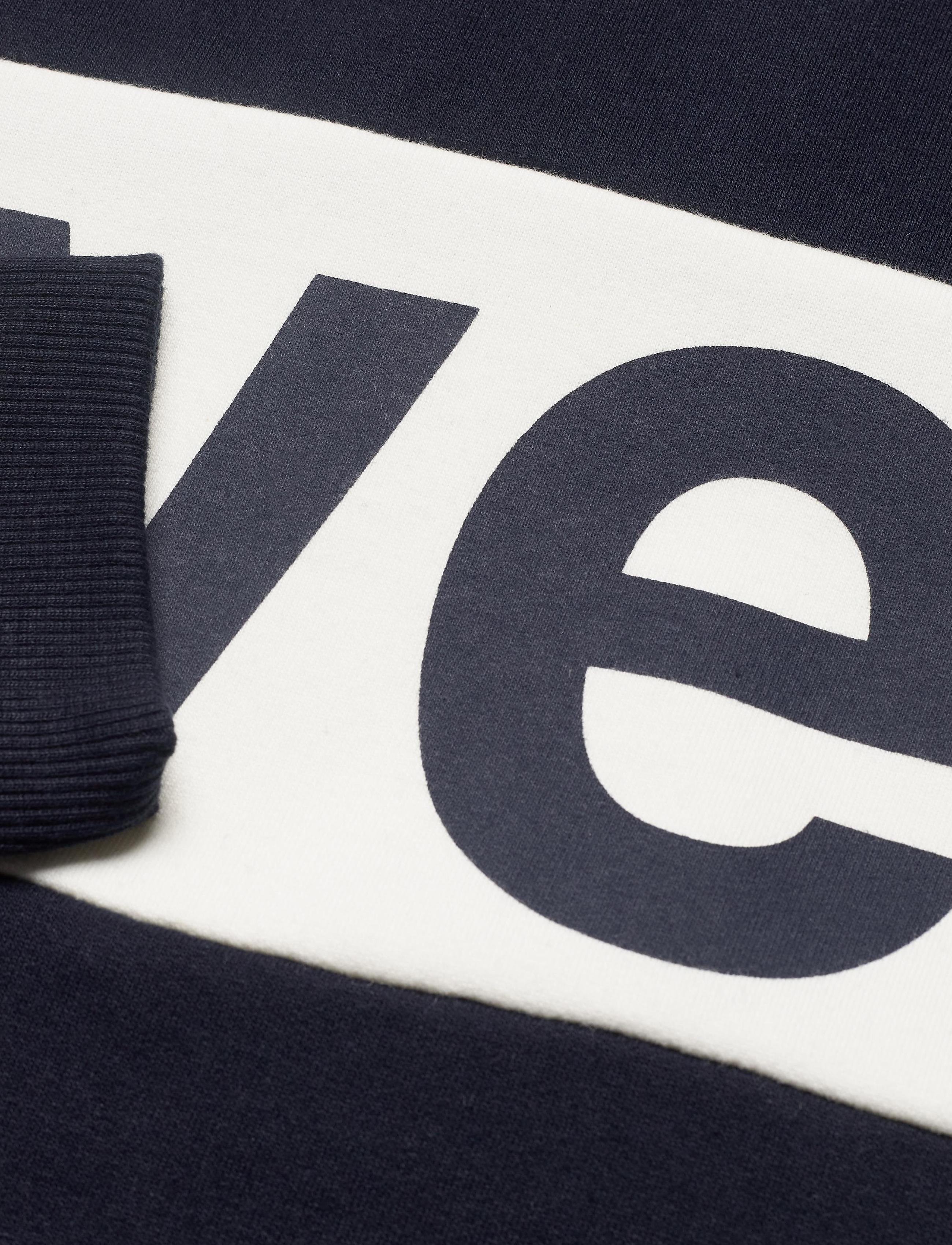 Svea - 2 Col Big Svea Logo Crew - navy - 2