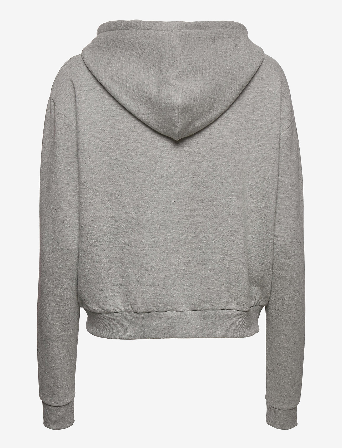 Svea - Svea Small Logo Zip Hood - grey melange - 1