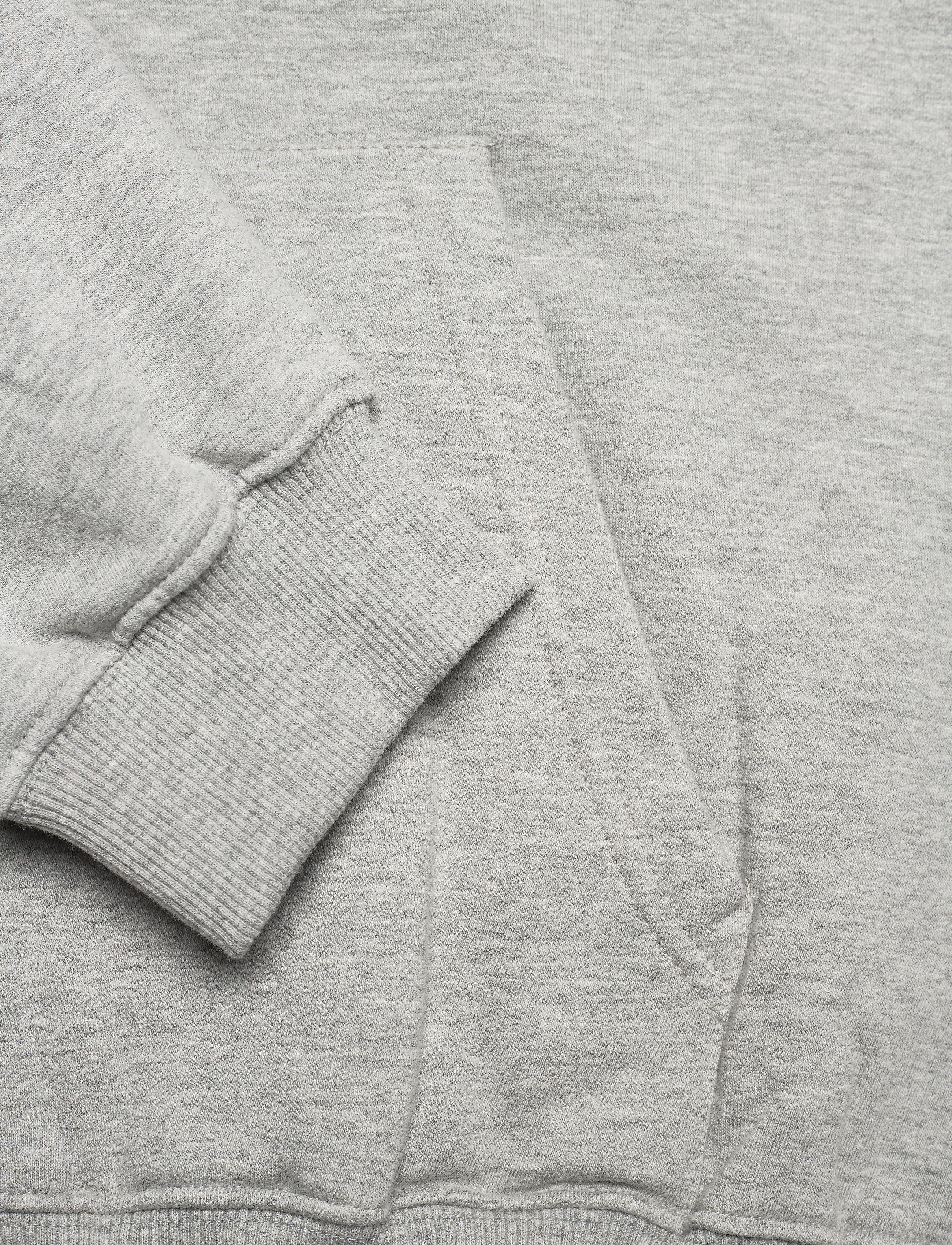 Svea - Svea R Zip Hood Silver Print - grey melange - 3