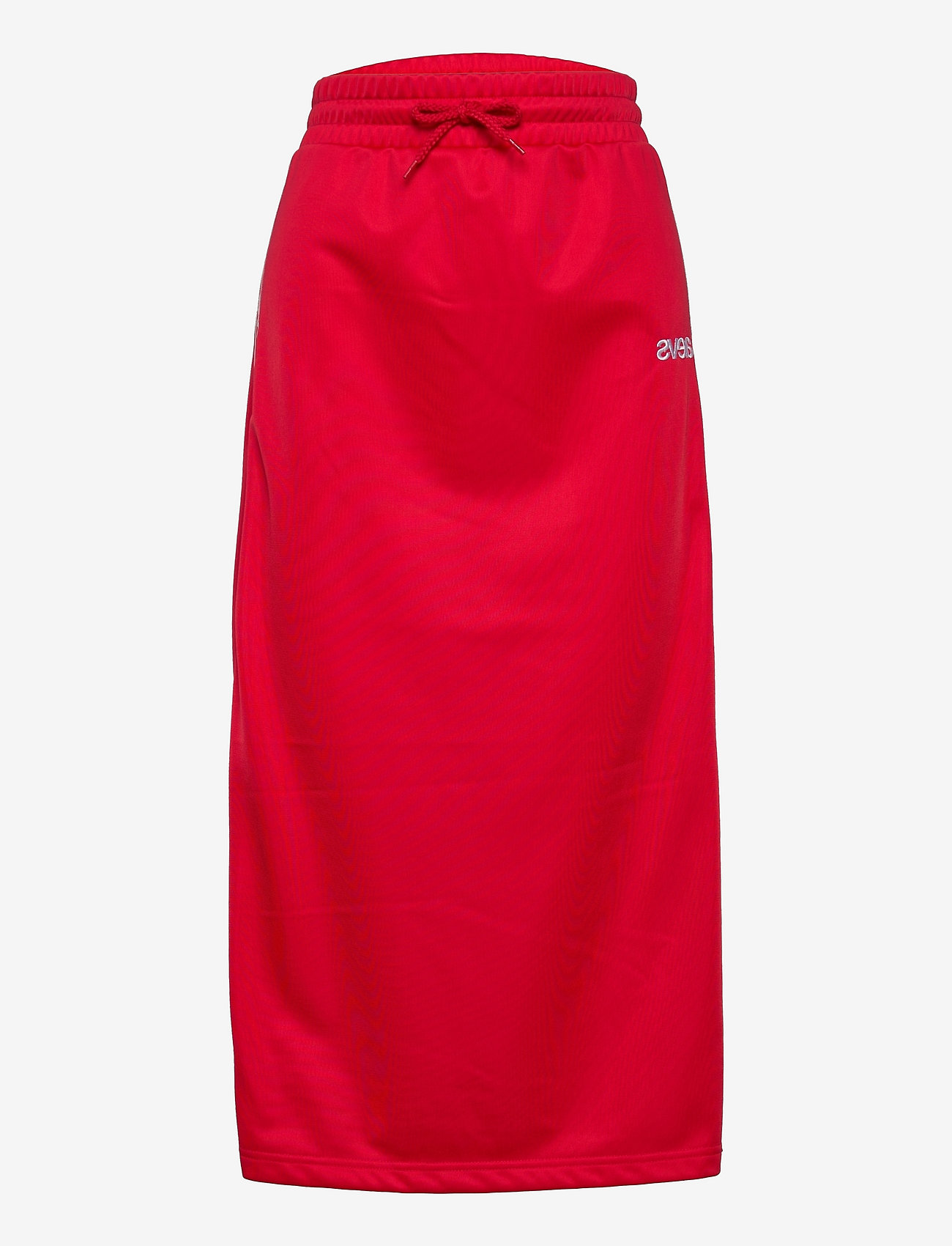 Svea - Svea logo midi skirt - red - 0