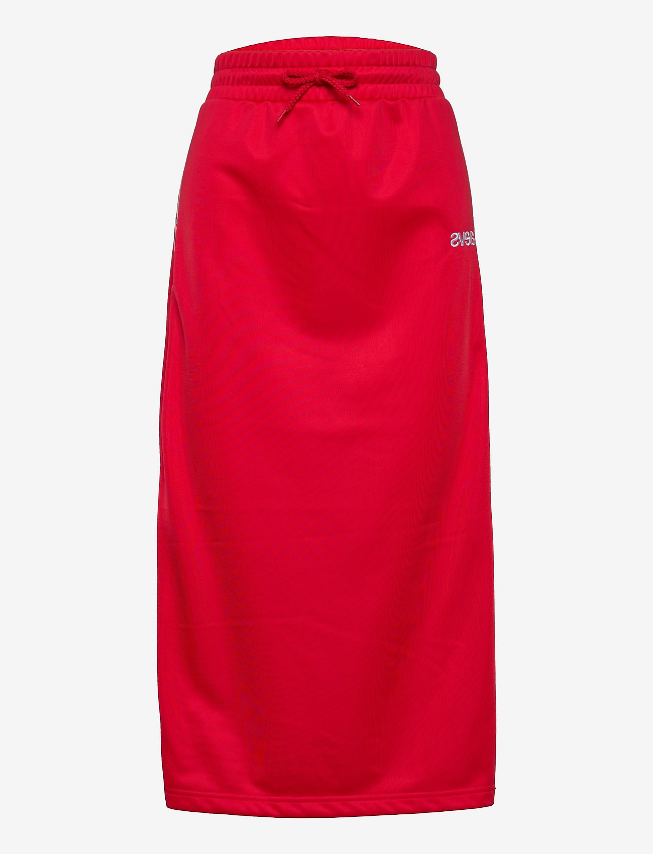 Svea - Svea logo midi skirt - vidutinio ilgio sijonai - red - 0
