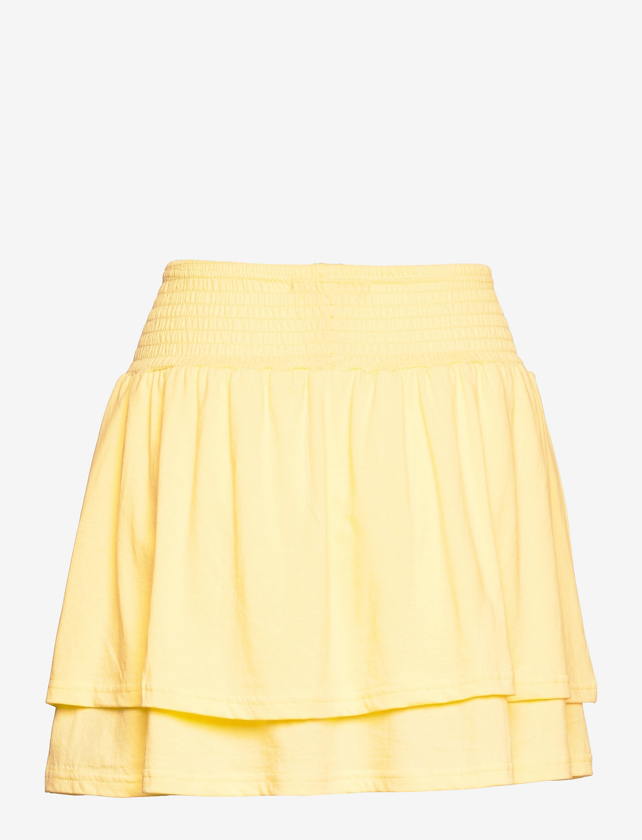 Svea - Flounce Mini Skirt - yellow - 1