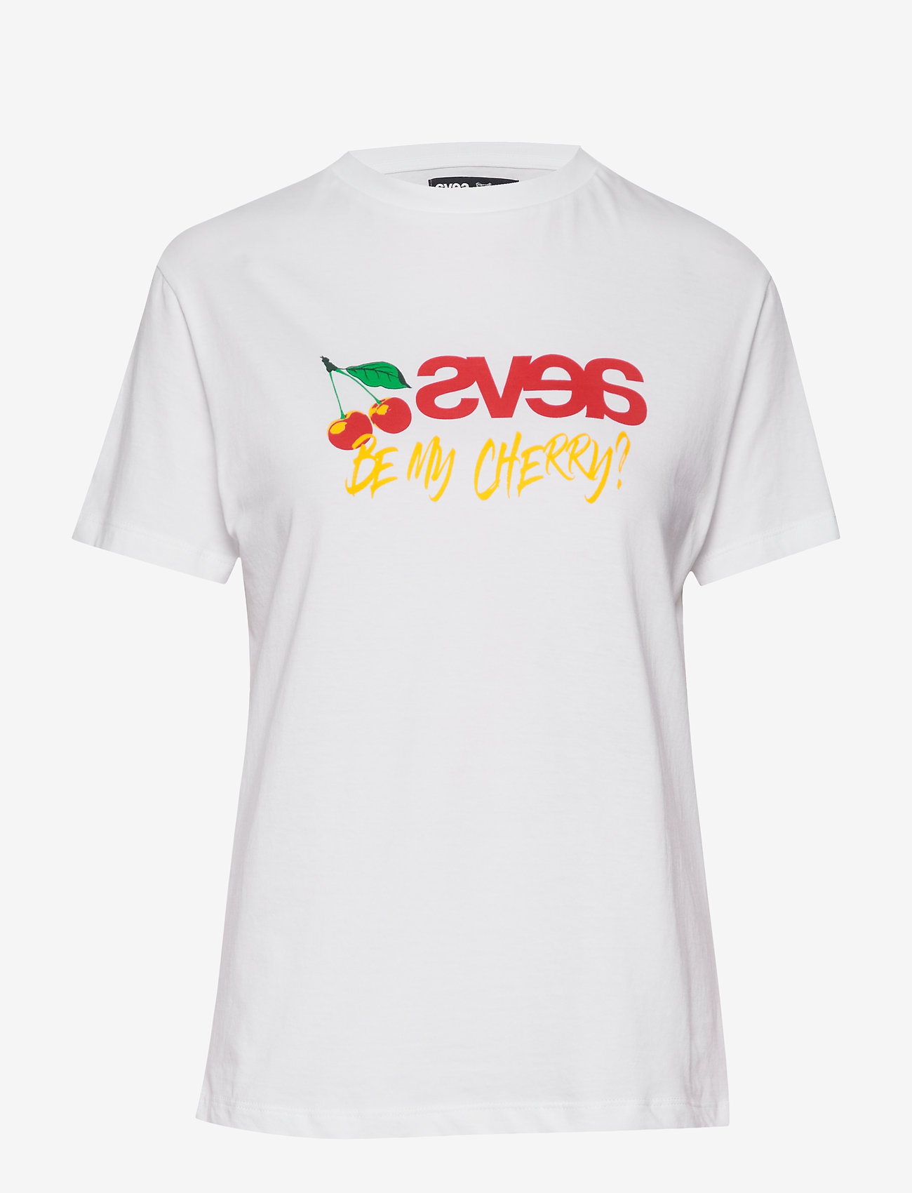 Svea - Everyday Tee - Be my cherry - white - 0