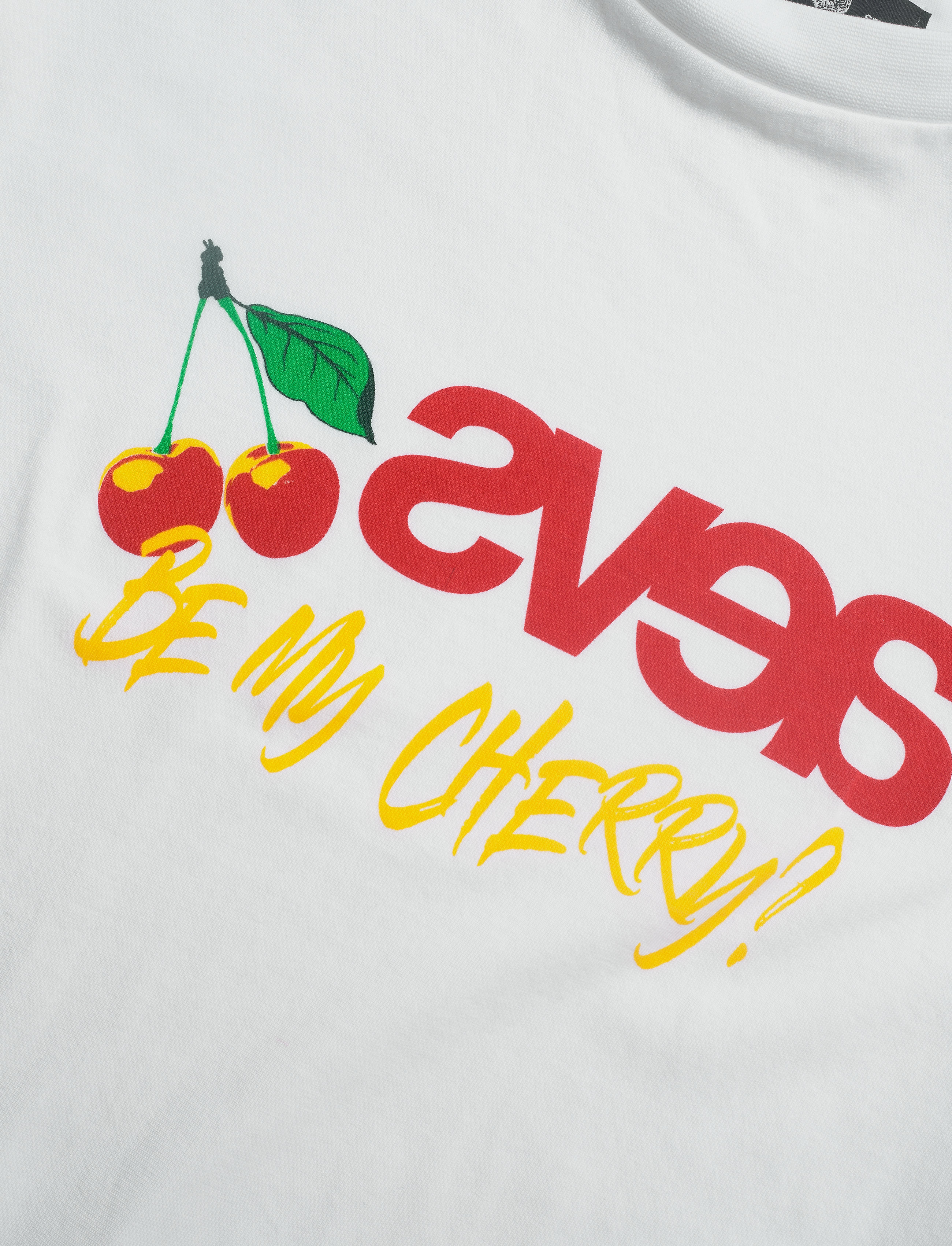 Svea - Everyday Tee - Be my cherry - white - 2