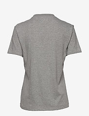 Svea - Svea Printed Love Tee - t-shirts - grey melange - 1