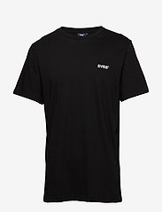 Svea - Svea R Small Chest Logo T-shirt - tavalised t-särgid - black - 0
