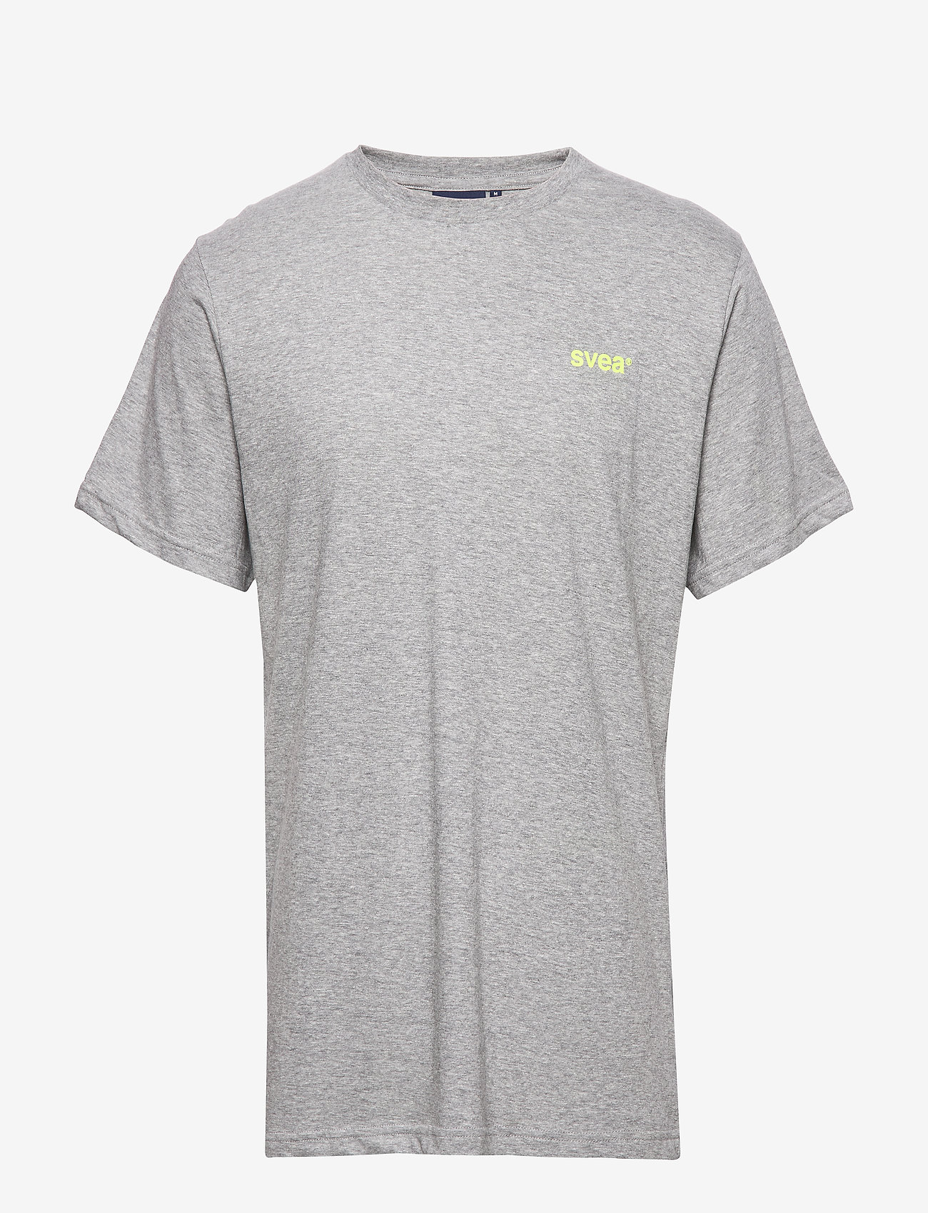 Svea - Svea R Small Chest Logo T-shirt - basic t-shirts - grey melange - 0