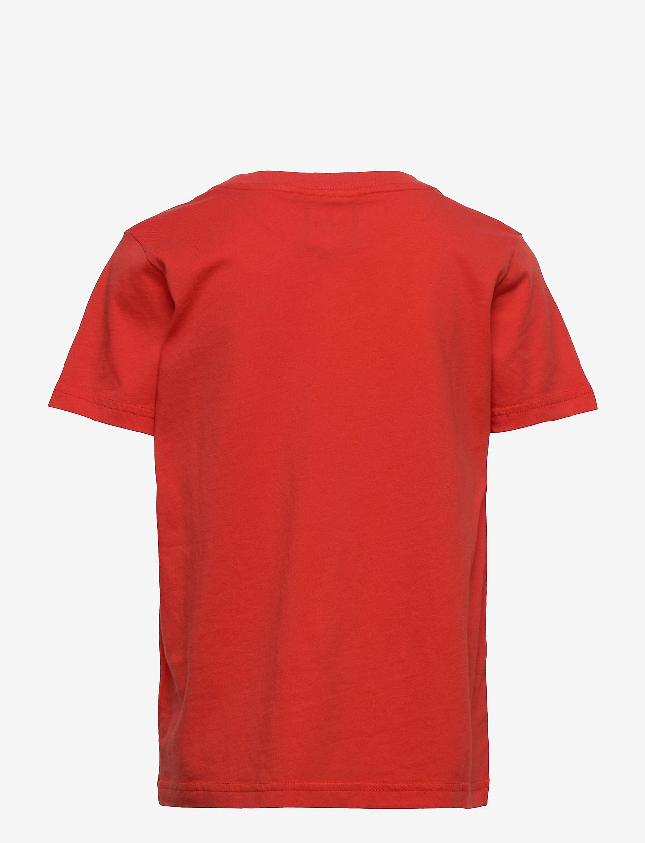 Svea - Cat baby tee - red - 1
