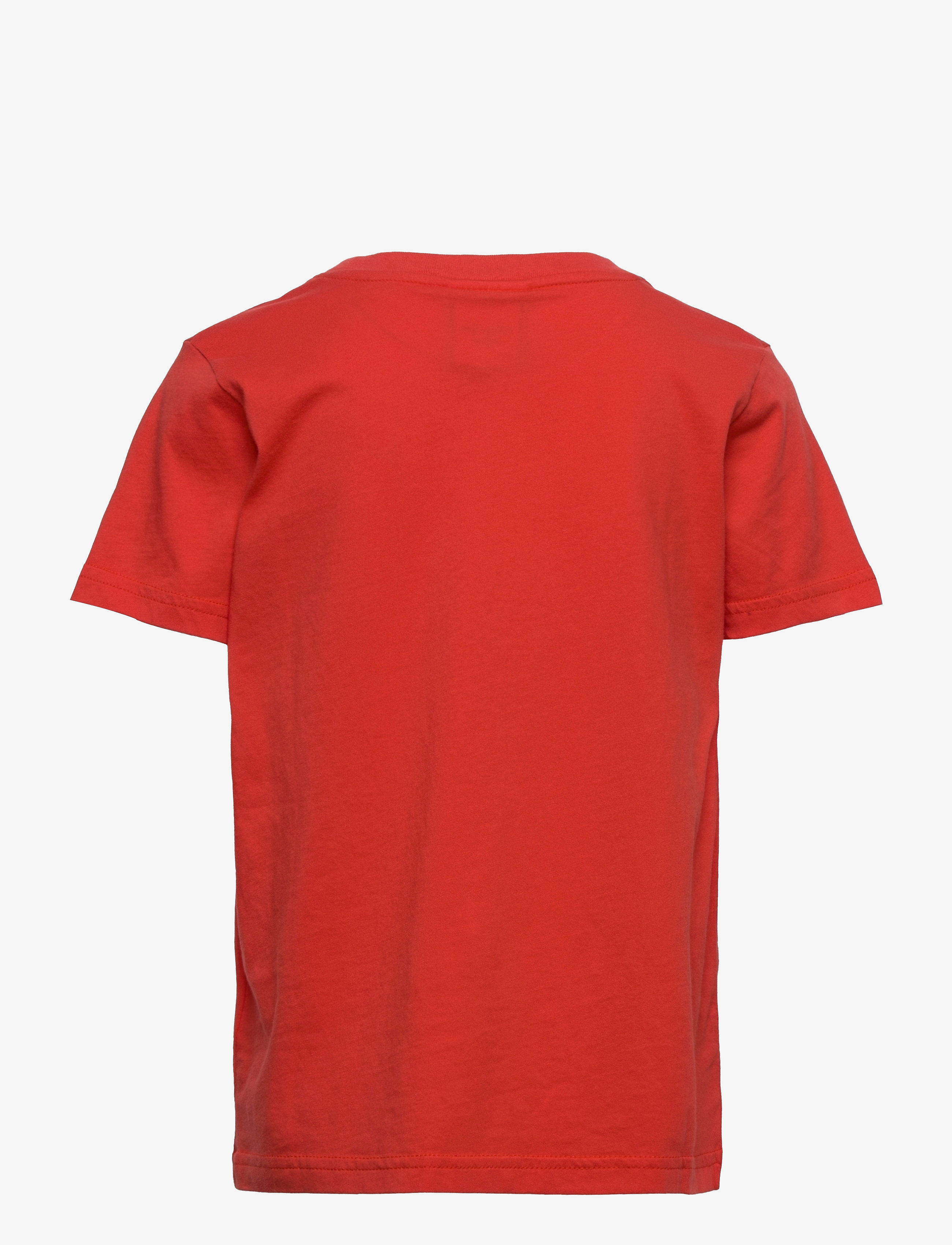 Svea - Cat baby tee - red - 1