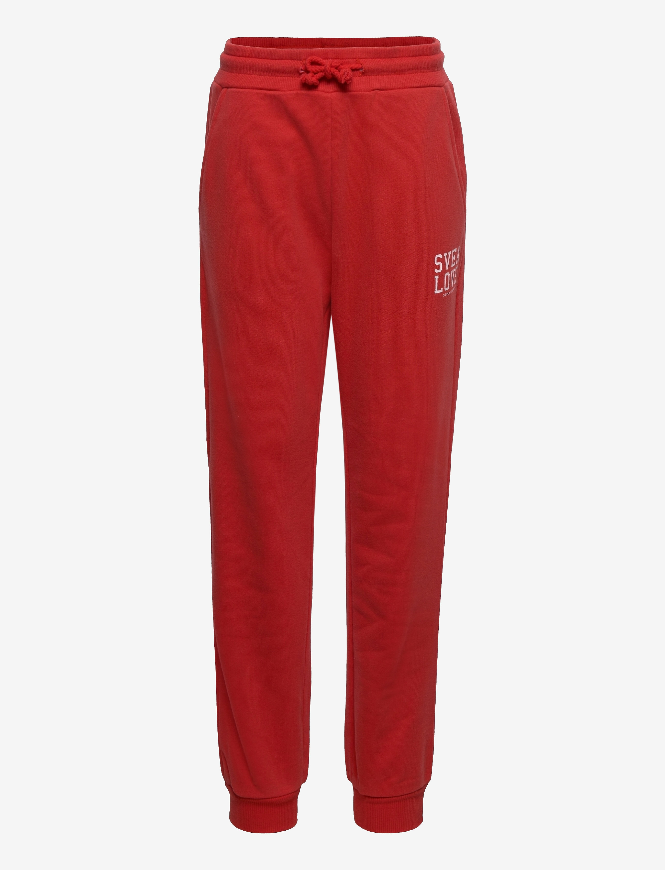 Svea - Snake baby sweat pants - red - 0
