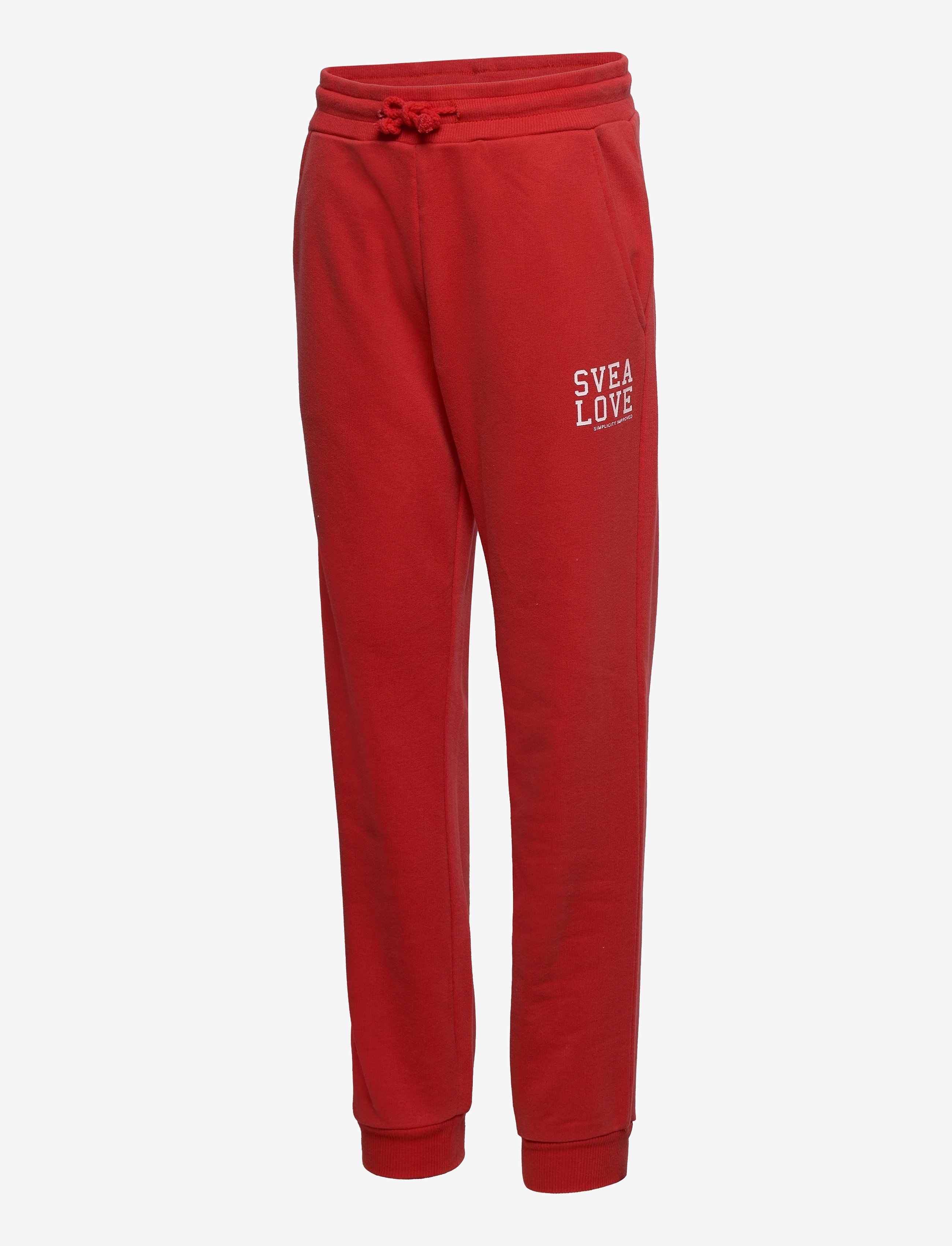 Svea - Snake baby sweat pants - red - 2