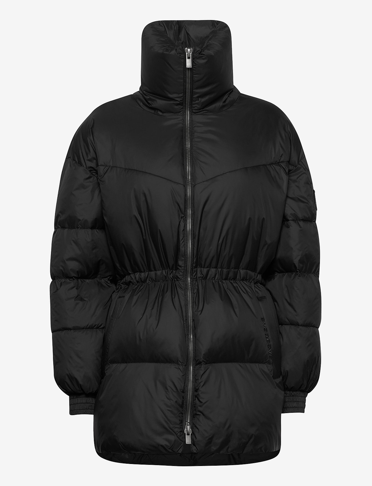Svea - Generous Hip Length Jacket - black - 2