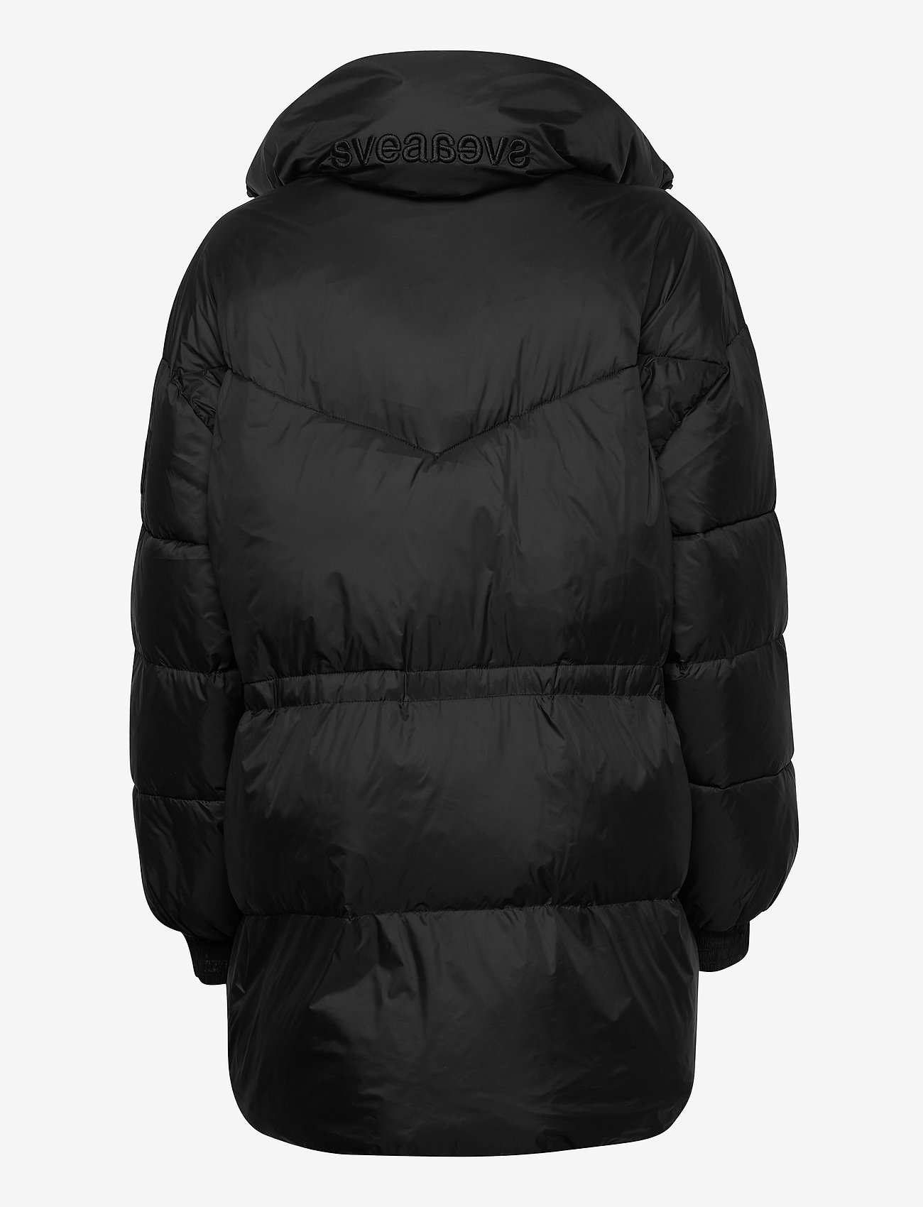 Svea - Generous Hip Length Jacket - black - 3