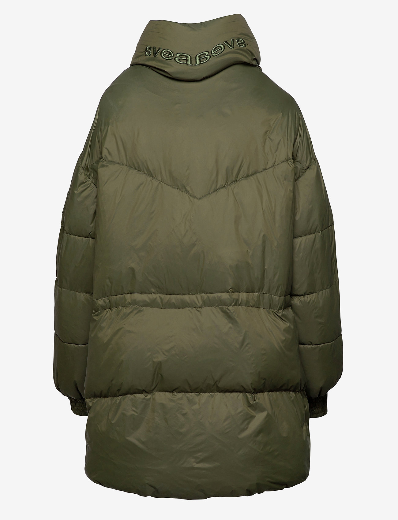 Svea - Generous Hip Length Jacket - dark army - 3