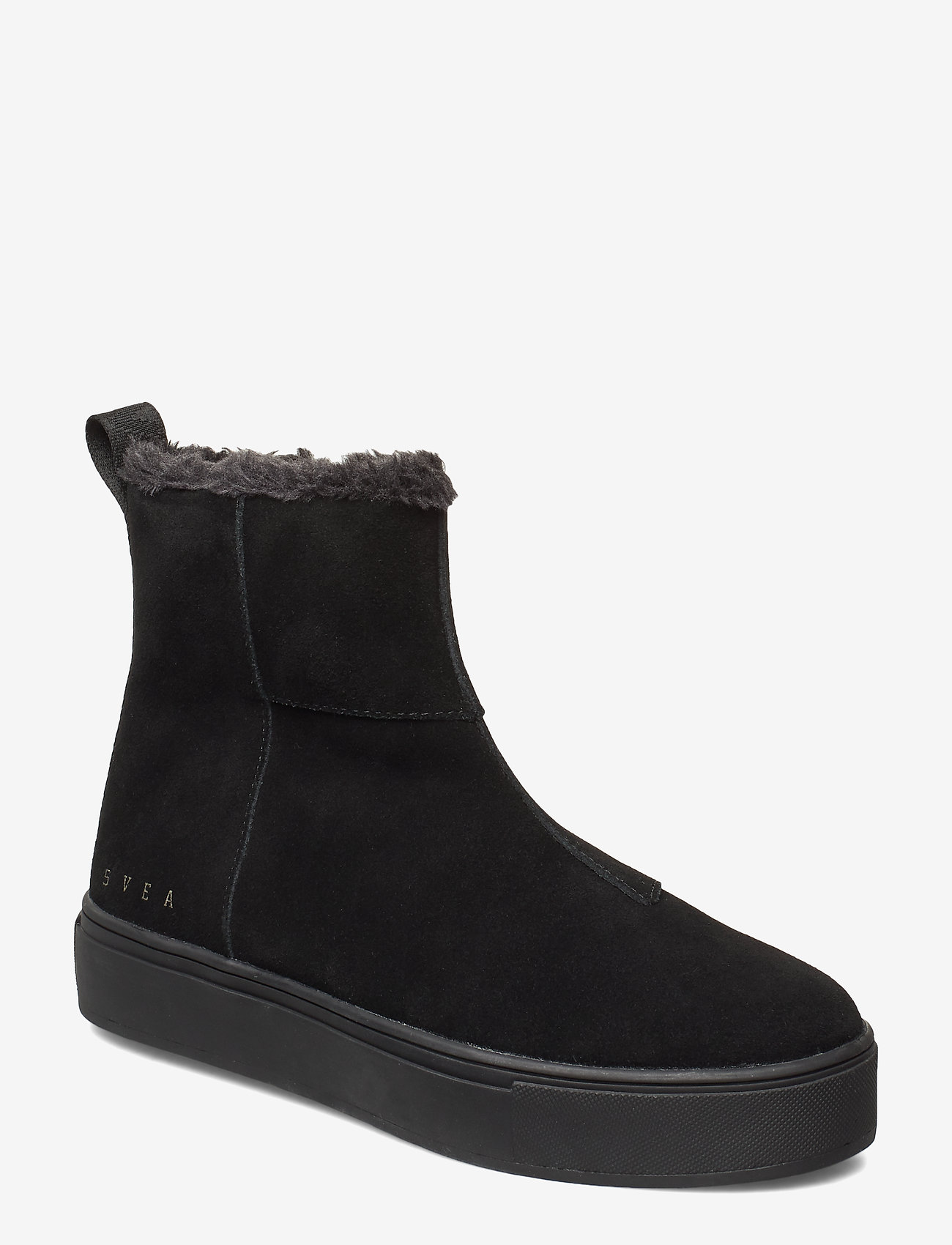 Svea - Suede / Pile Boots - black - 0