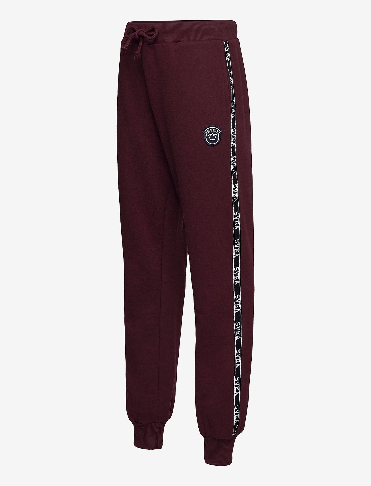 Svea - Logo JR Sweatpants - winered - 3