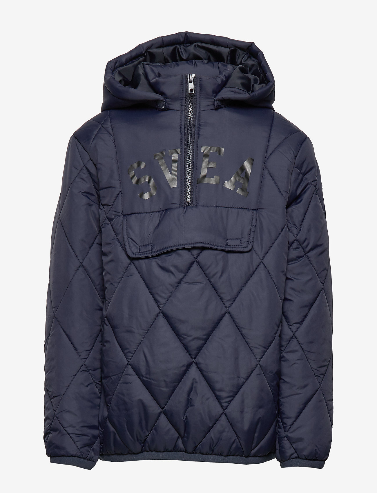 Svea - K. Quilted Anorak Hood Jacket - navy - 1