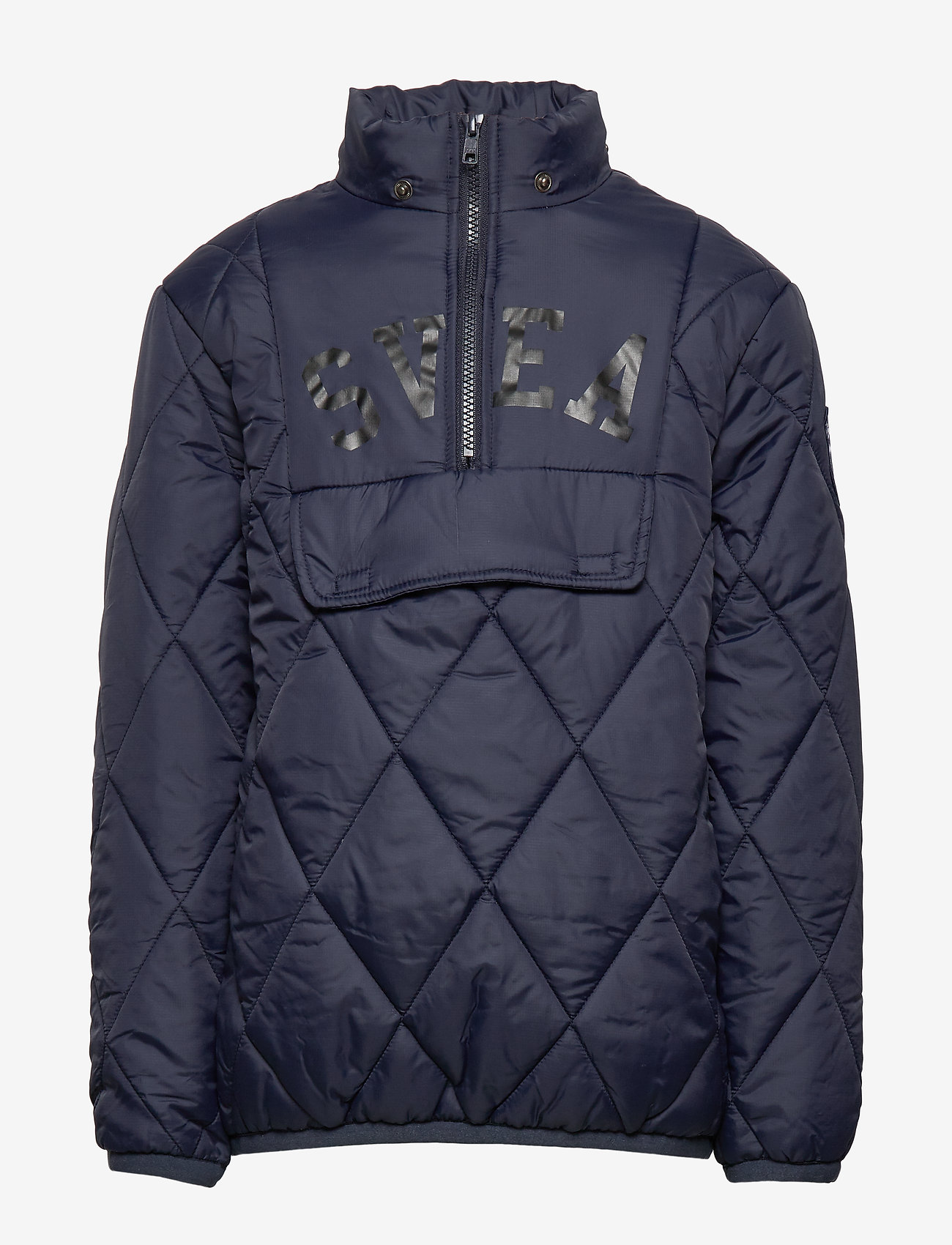 Svea - K. Quilted Anorak Hood Jacket - navy - 2