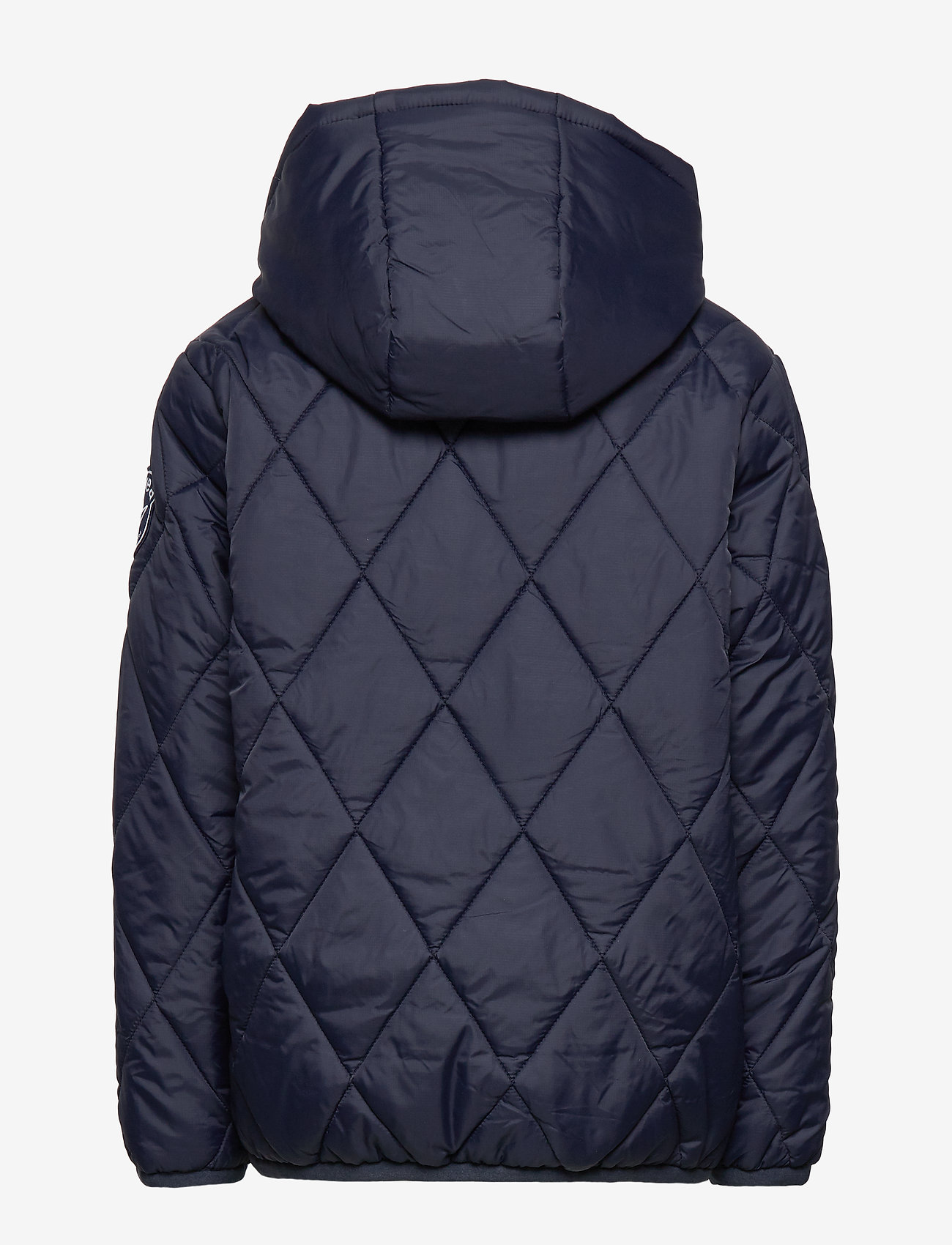 Svea - K. Quilted Anorak Hood Jacket - navy - 3