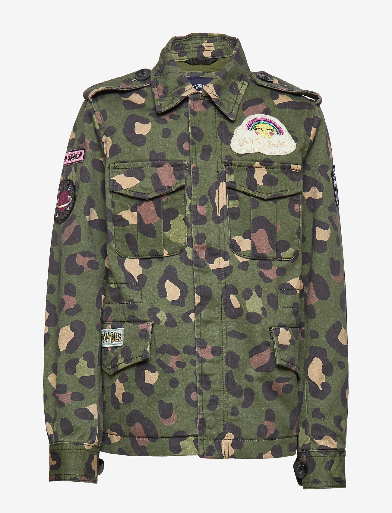 Svea - K. Army Jacket - frühlingsjacken - green leo - 0