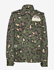 Svea - K. Army Jacket - spring jackets - green leo - 0