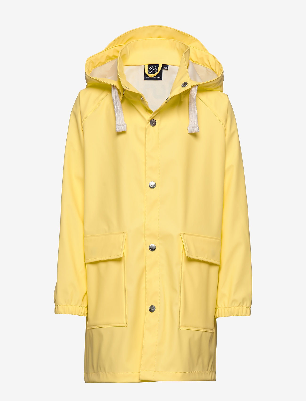 Svea - K. Love Print Rain Jacket - lemon - 0