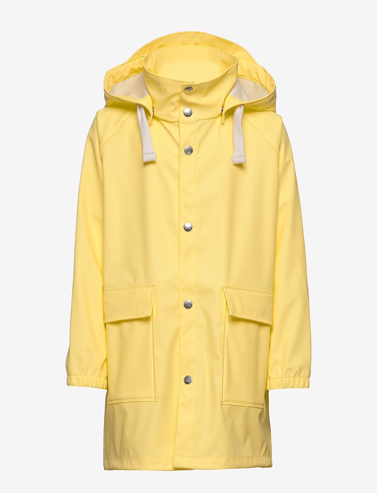 Svea - K. Love Print Rain Jacket - lemon - 1
