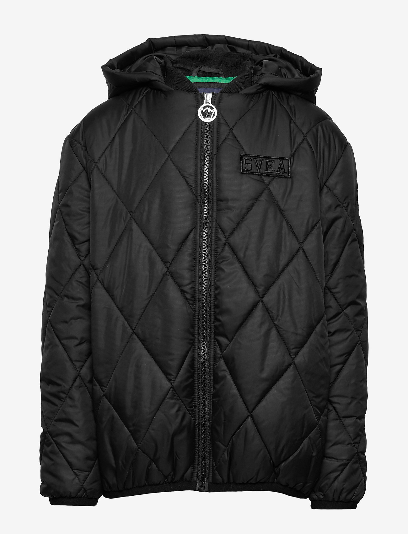 Svea - K. Quilted Hood Jacket - black - 1
