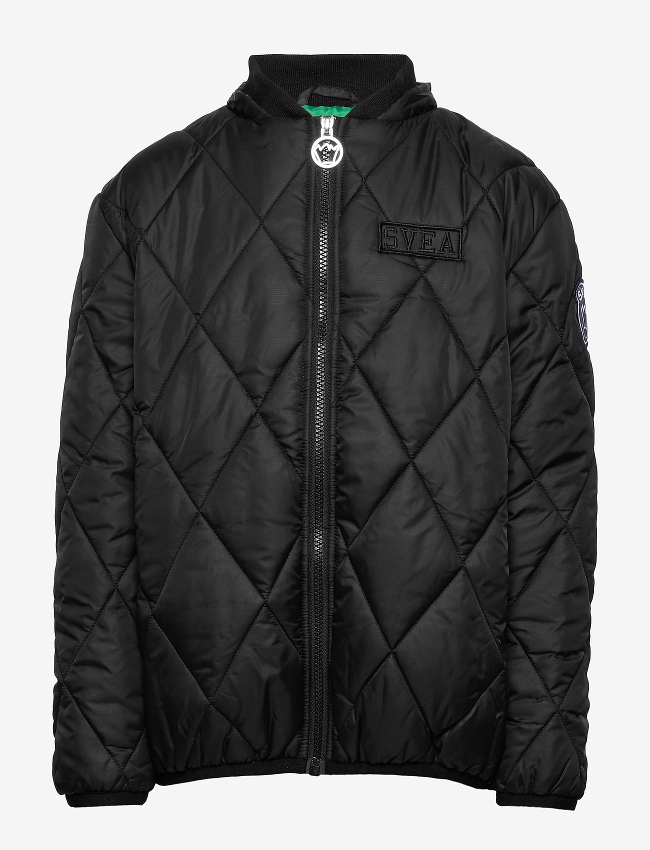 Svea - K. Quilted Hood Jacket - black - 2