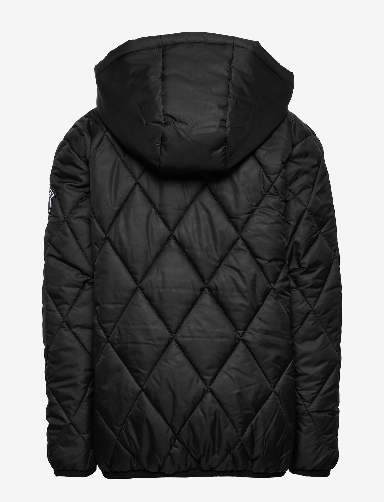 Svea - K. Quilted Hood Jacket - black - 3