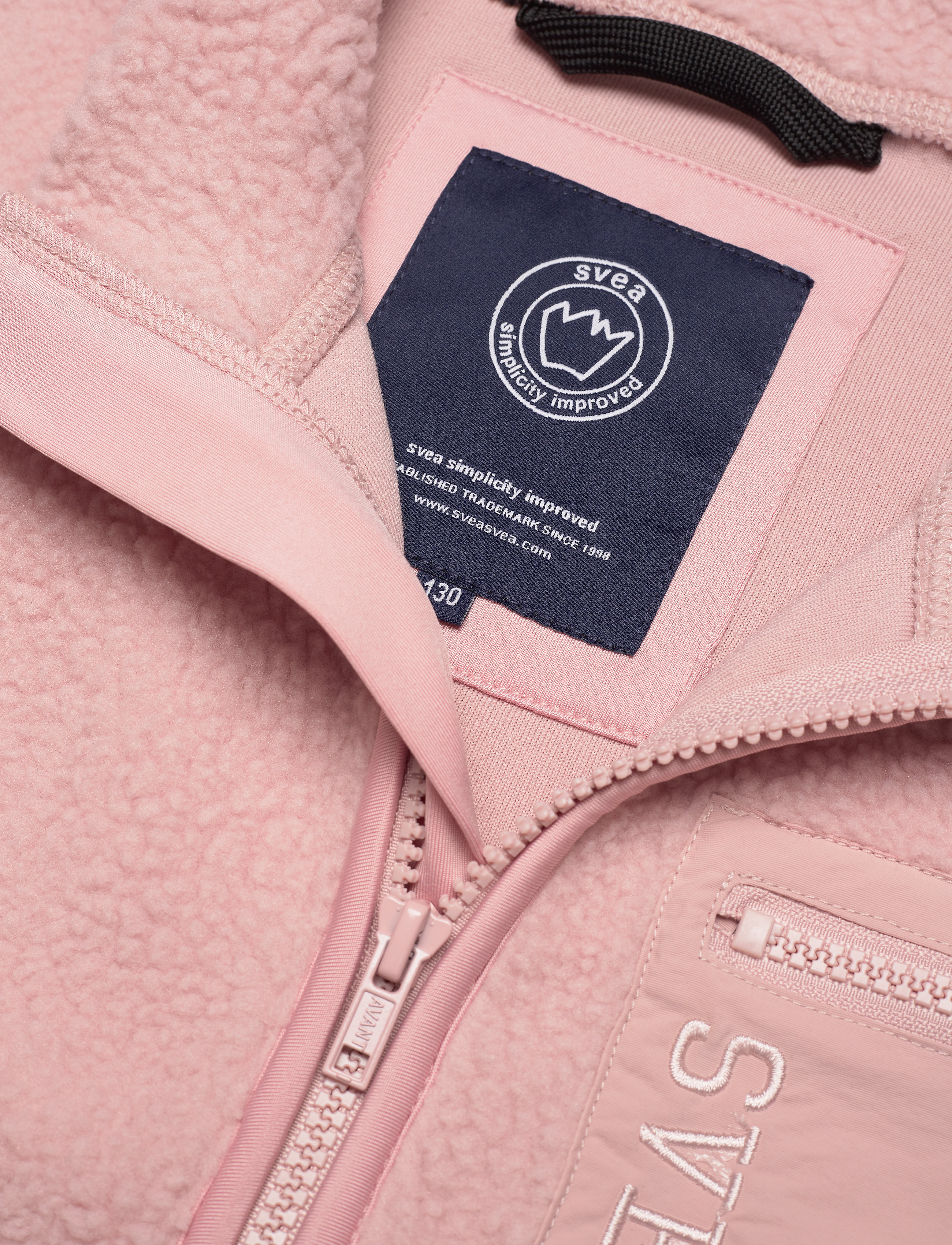 Svea - K. Pile Vest - berry - 2