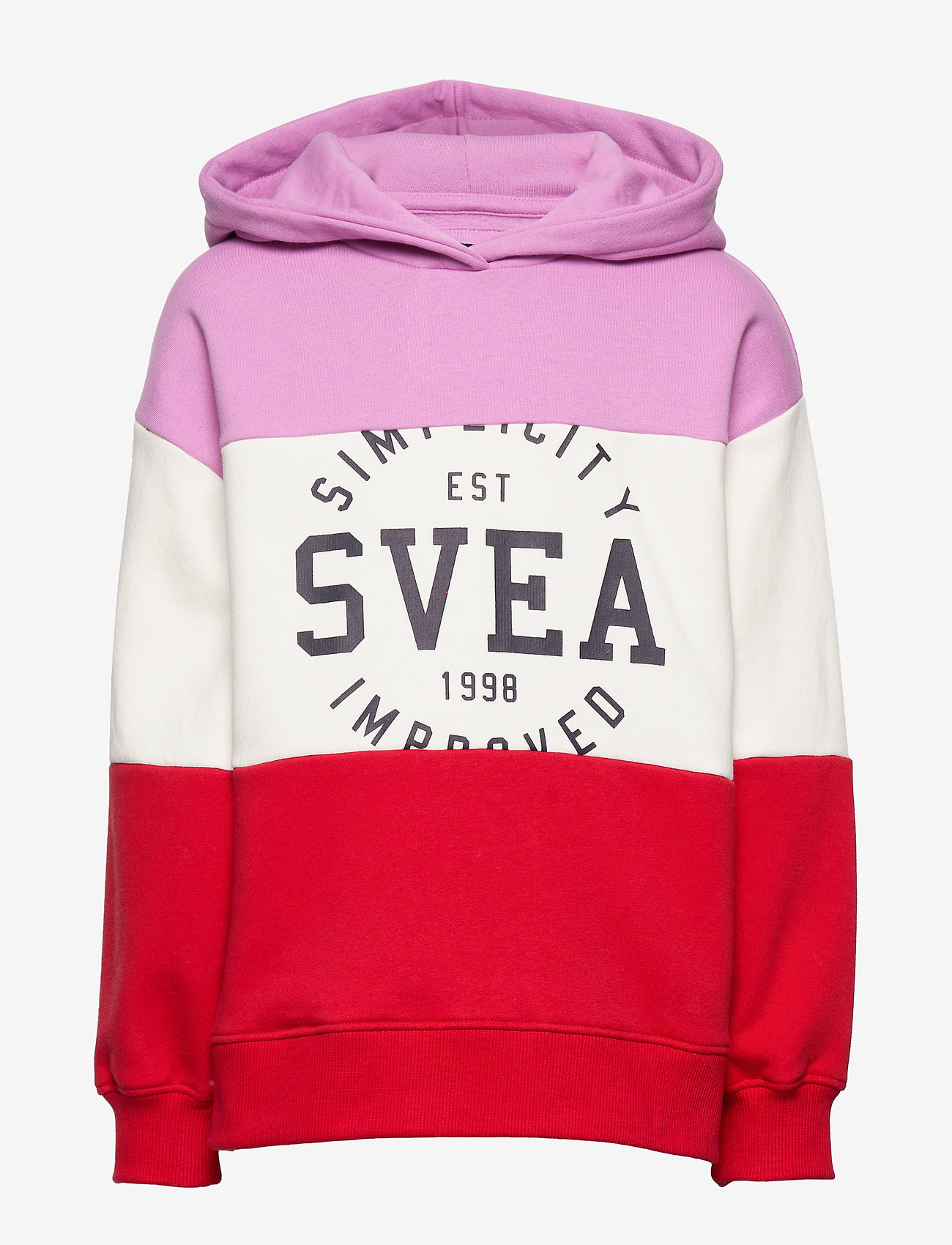 Svea - K. Block Hoodie - bright red - 0