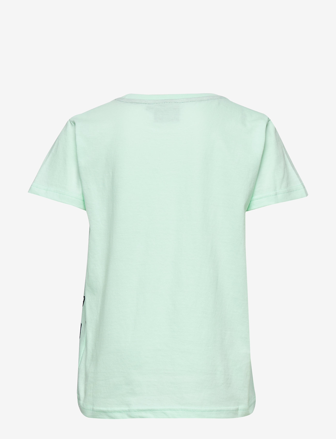 Svea - K. Misplaced Logo Tee - mint - 1