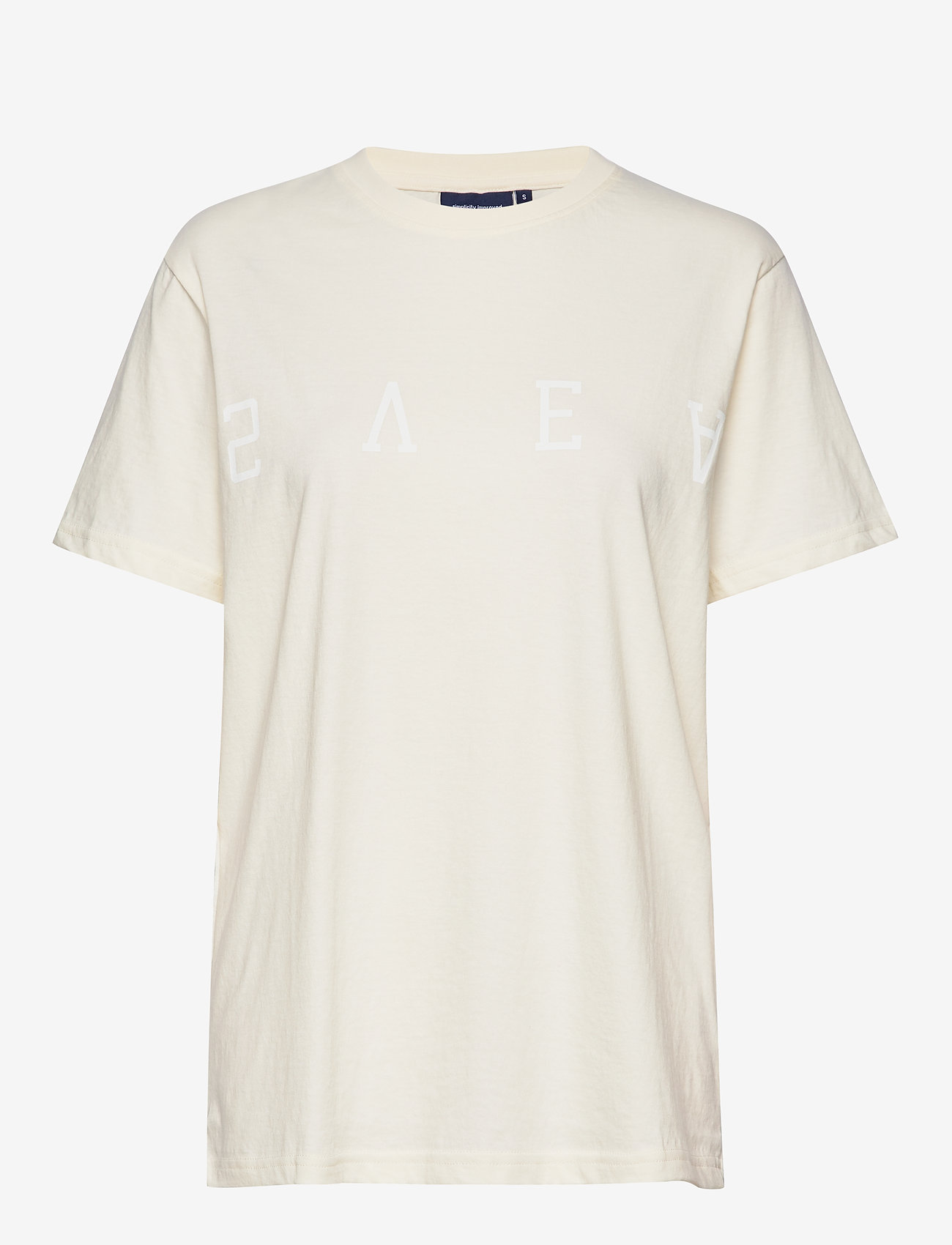 Svea - U. Inverted Big Logo Tee - ivory - 0