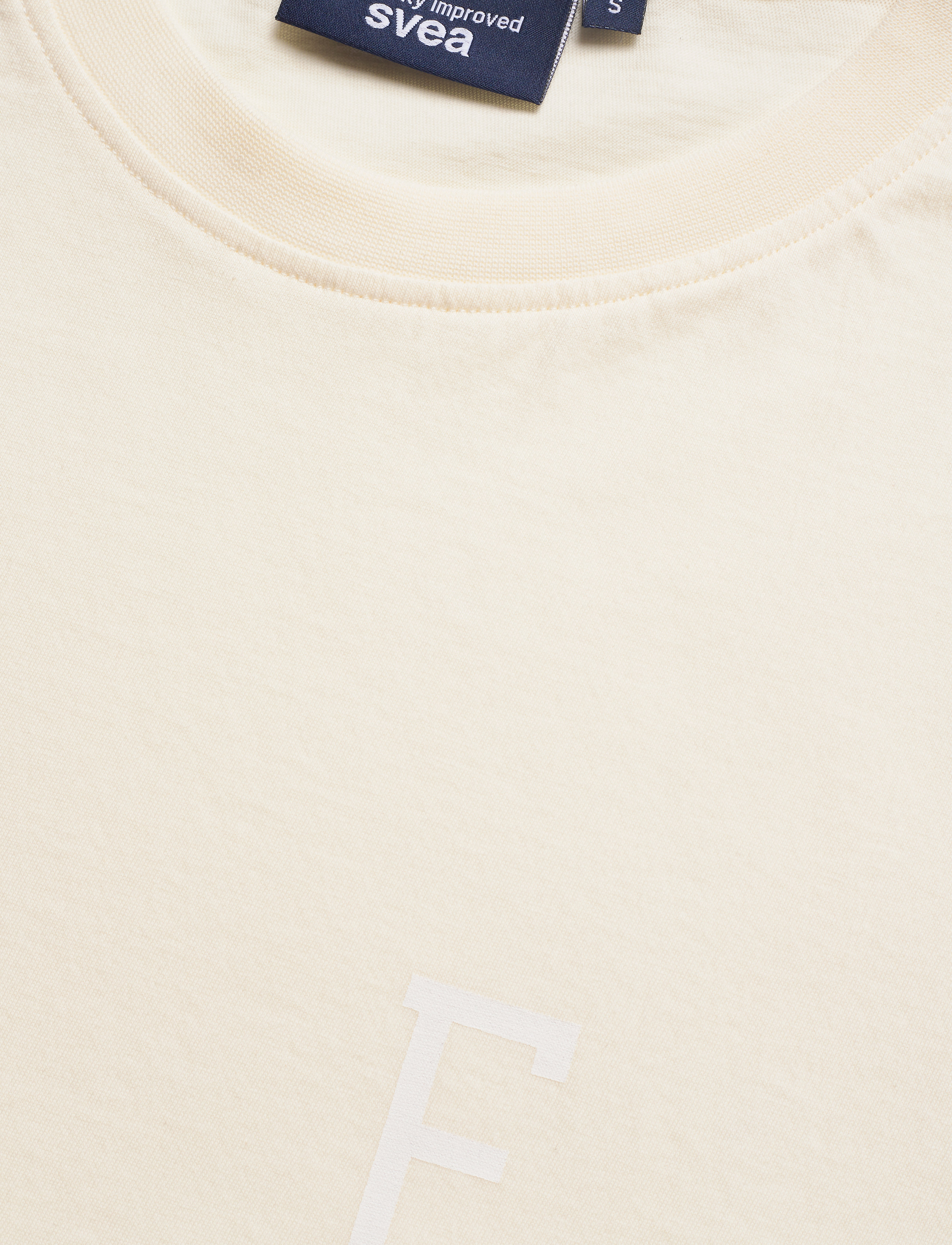 Svea - U. Inverted Big Logo Tee - ivory - 2