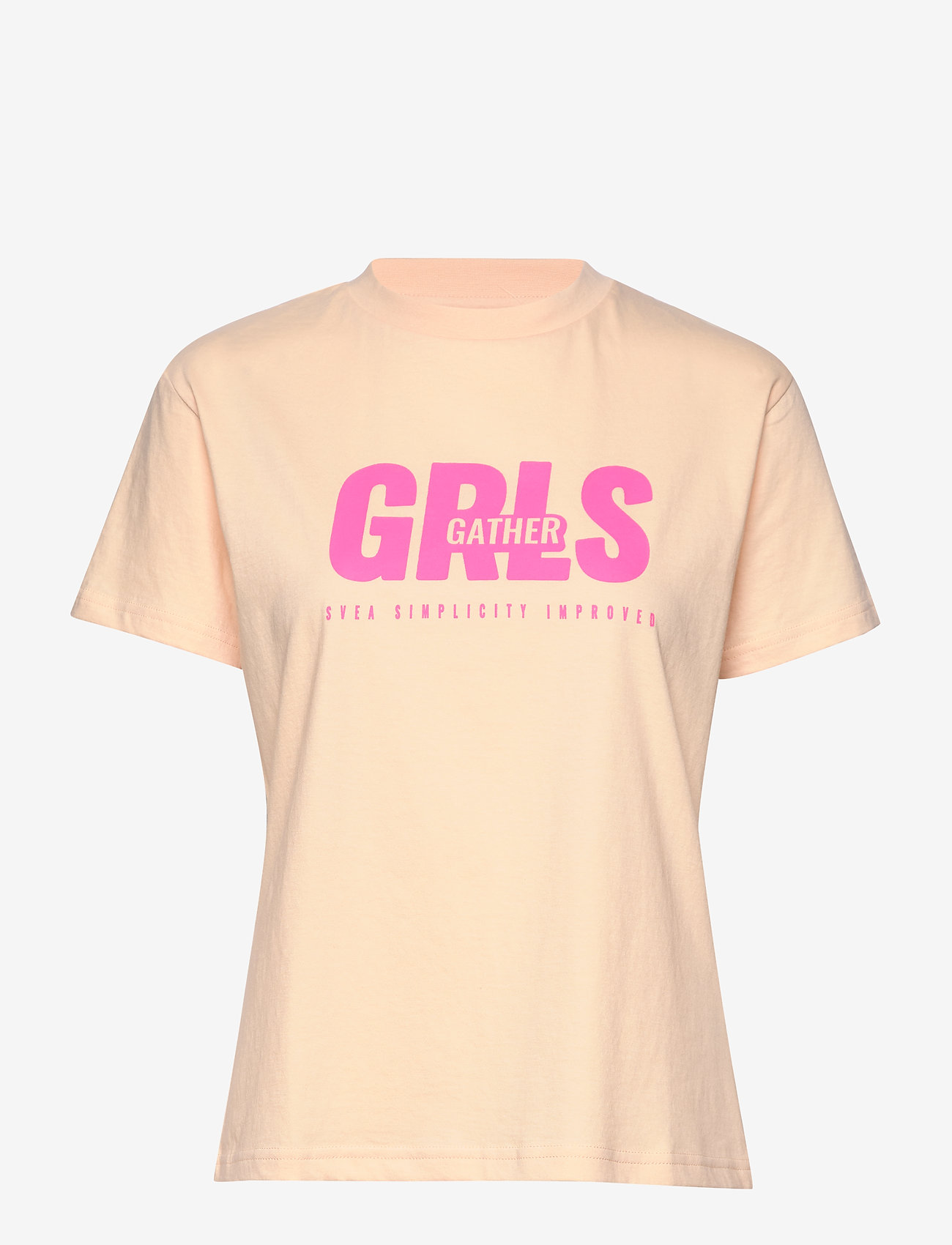 Svea - W. Gather Girls Tee - cream - 0